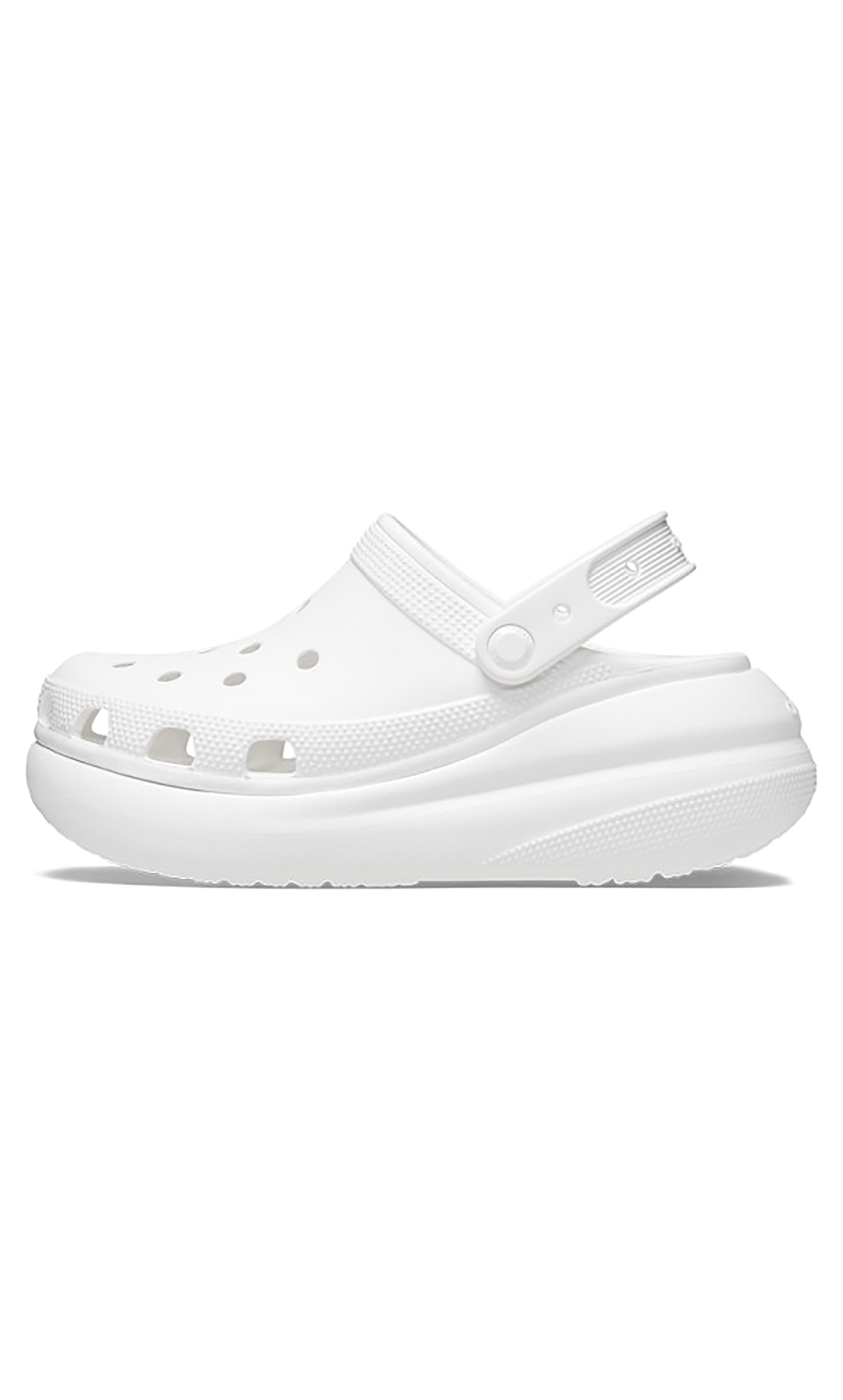 Crocs Unisex White Cut Out Detail Clogs-men-shoes-sandals-image-3