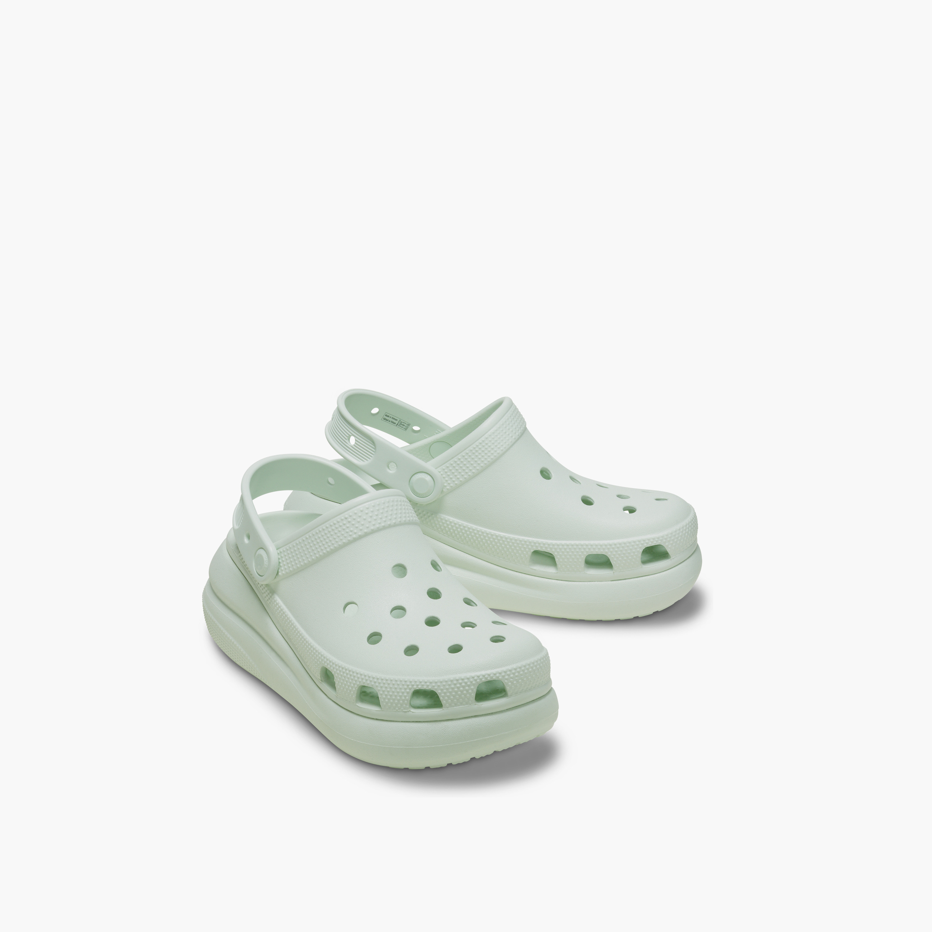 Crocs Women's Slip On Crush Platform Clogs | 207521-3YF-women-shoes-flipflopsandslides-image-1