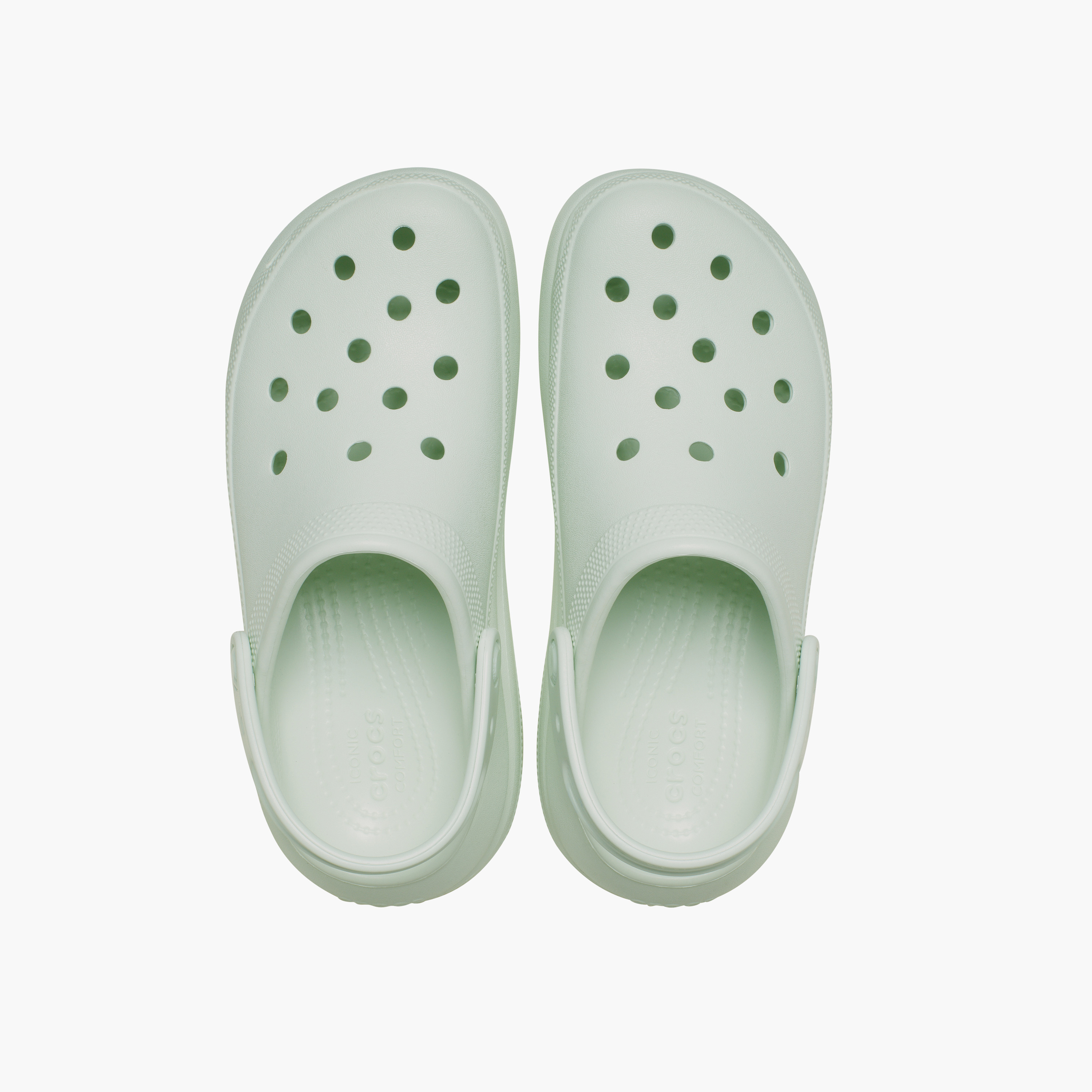 Crocs Women's Slip On Crush Platform Clogs | 207521-3YF-women-shoes-flipflopsandslides-image-2