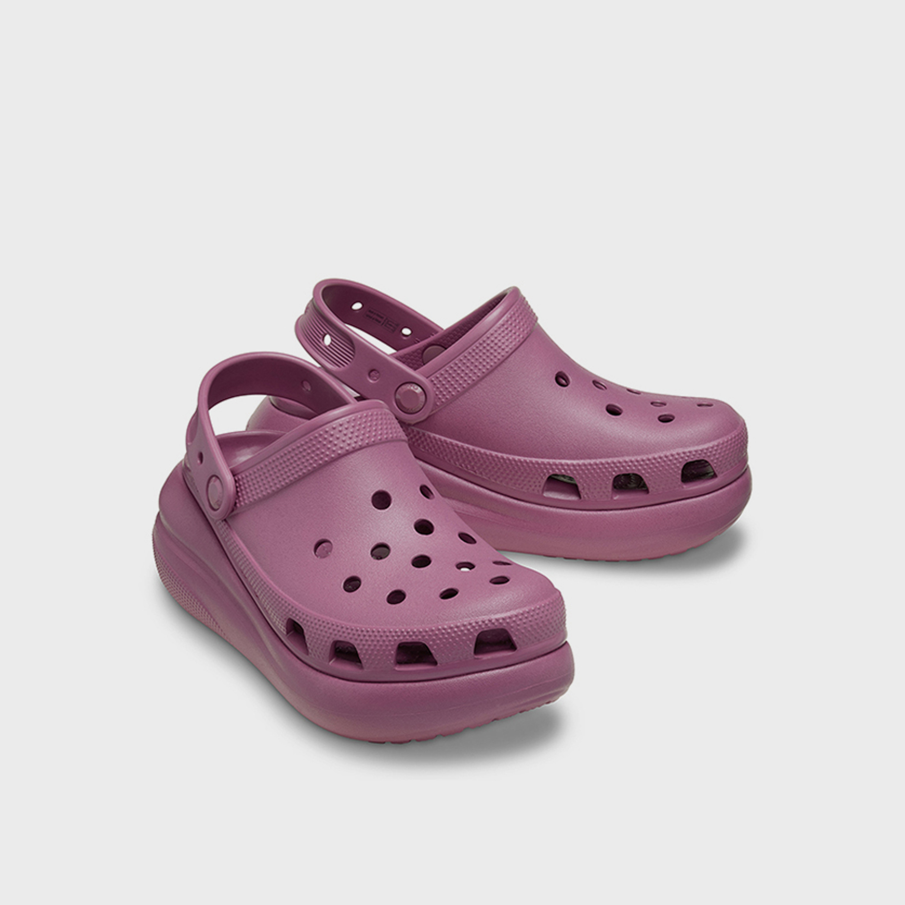 Crocs Women's Slip-On Crush Platform Heel Clogs | 207521-5CZ-women-shoes-flipflopsandslides-image-1