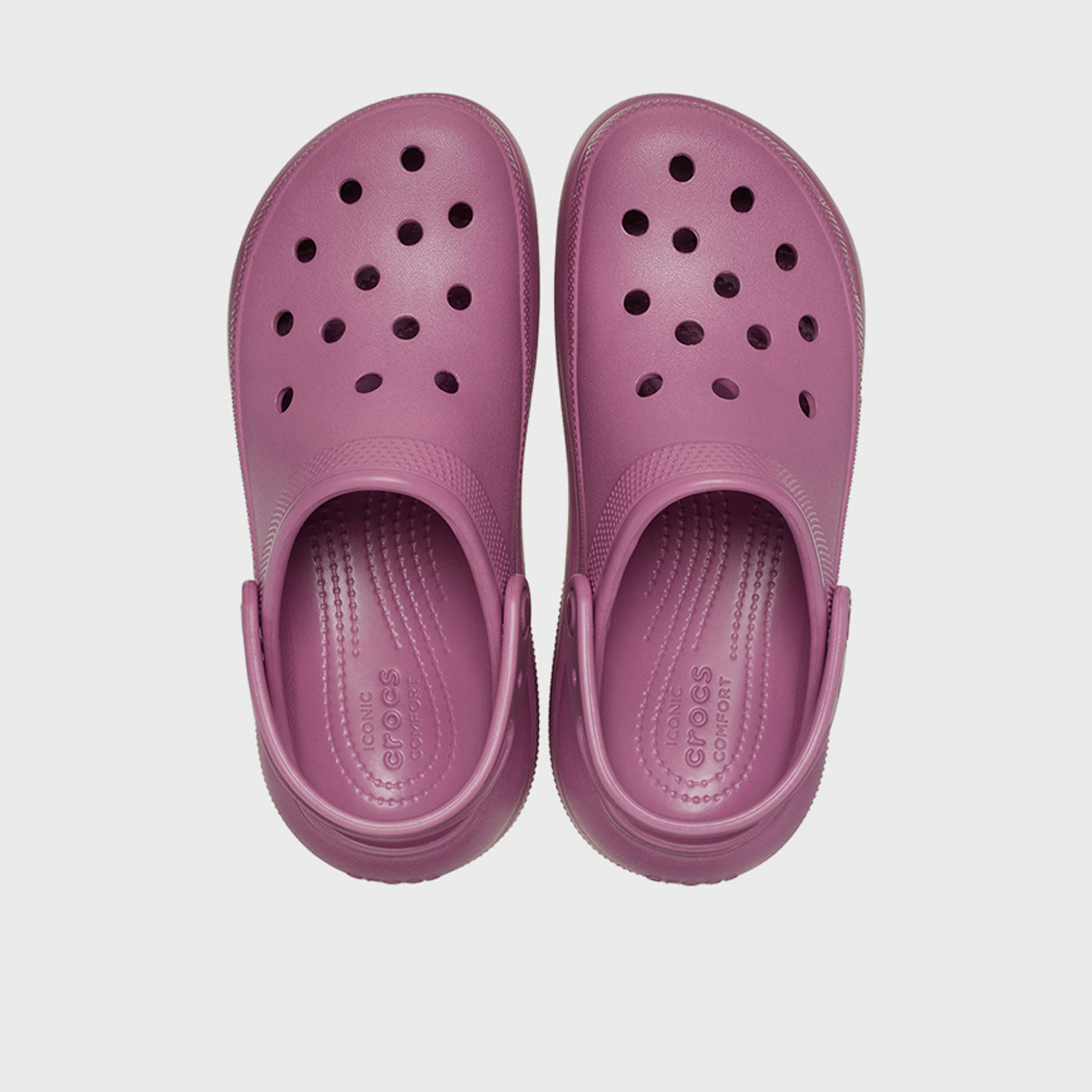 Crocs Women's Slip-On Crush Platform Heel Clogs | 207521-5CZ-women-shoes-flipflopsandslides-image-2