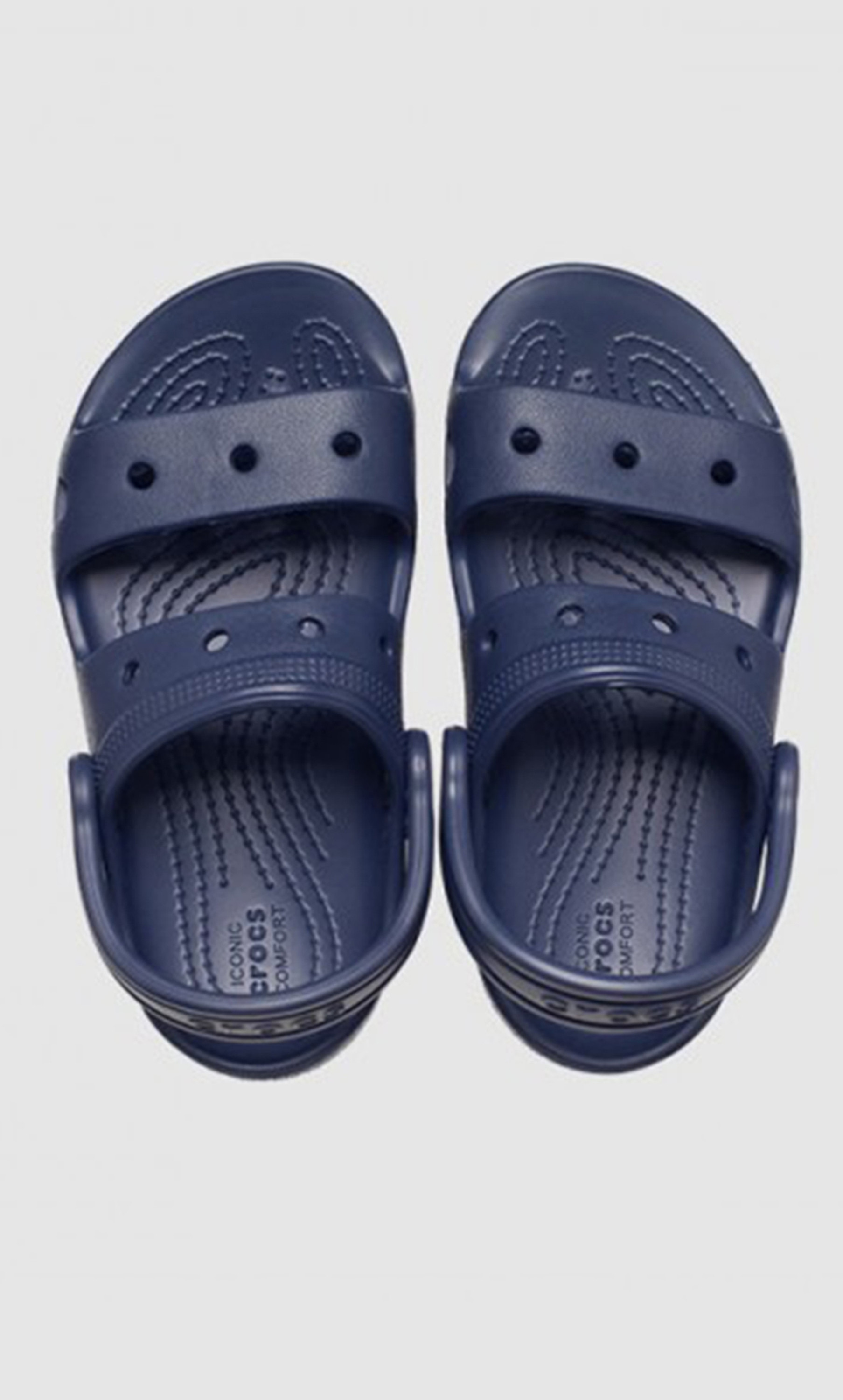 207537-410 صندل أطفال بحزام خلفي بتفاصيل مقصوصة من كروكس-baby-boys-shoes-sandals-image-4