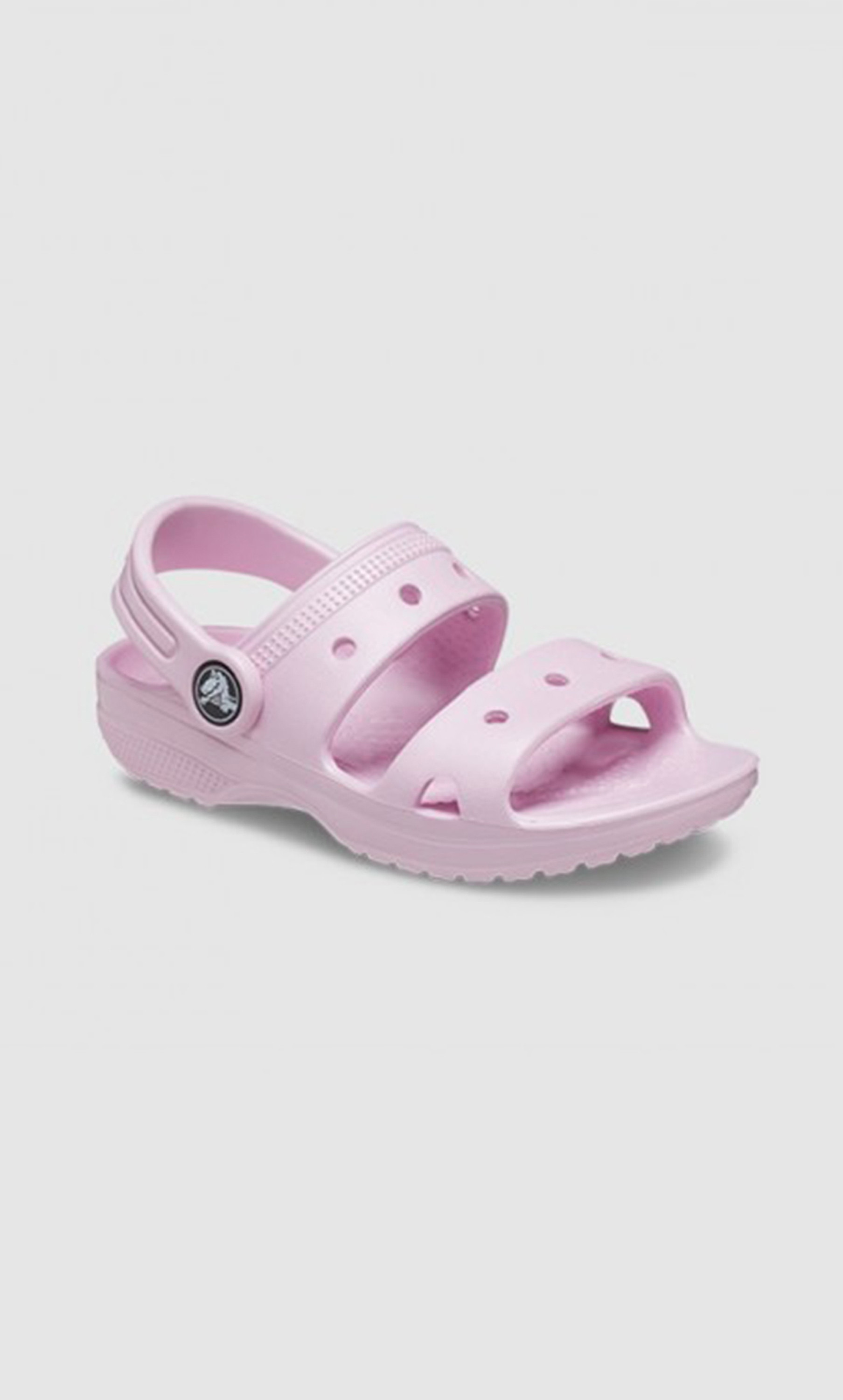 Crocs Kids Sling Back Sandals with Cut Out Details 207537-6GD-girls-shoes-sandals-image-2