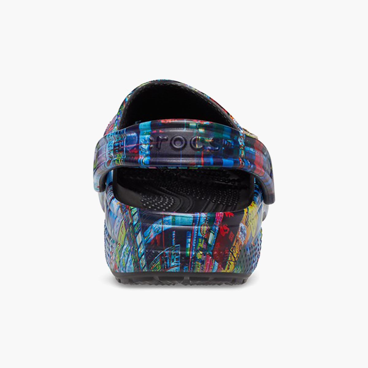 Crocs Unisex Multicolour Round Toe Printed Classic Cyber Nights Clogs-women-shoes-sandals-flats-image-7