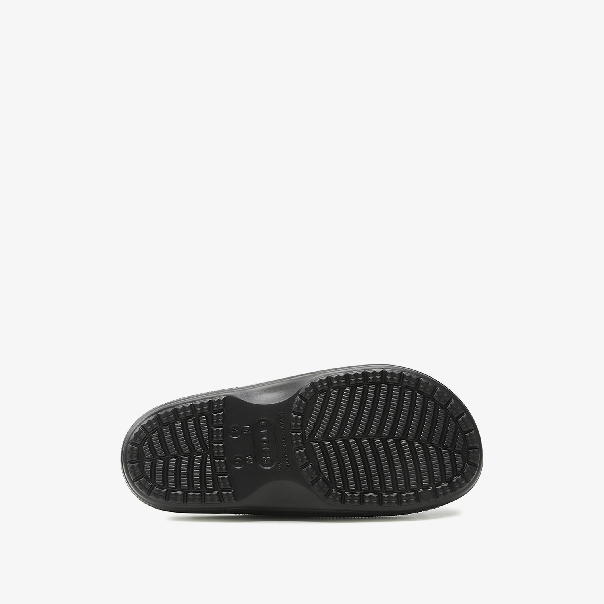 صندل سلايد من كروكس بلون أسود بايا للجنسين مع مزين بفتحات-men-shoes-sandals-image-6