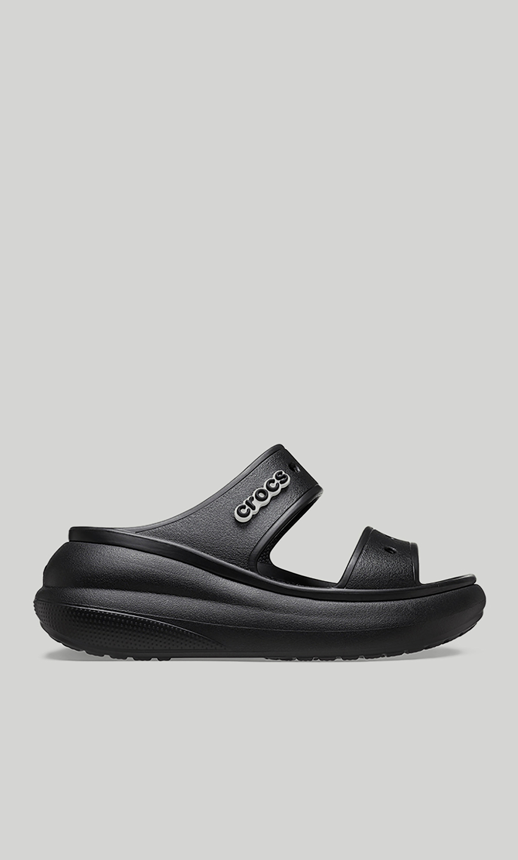 Crocs Women Classic Crush Slide Sandals 207670-001-women-shoes-sandals-flats-image-3