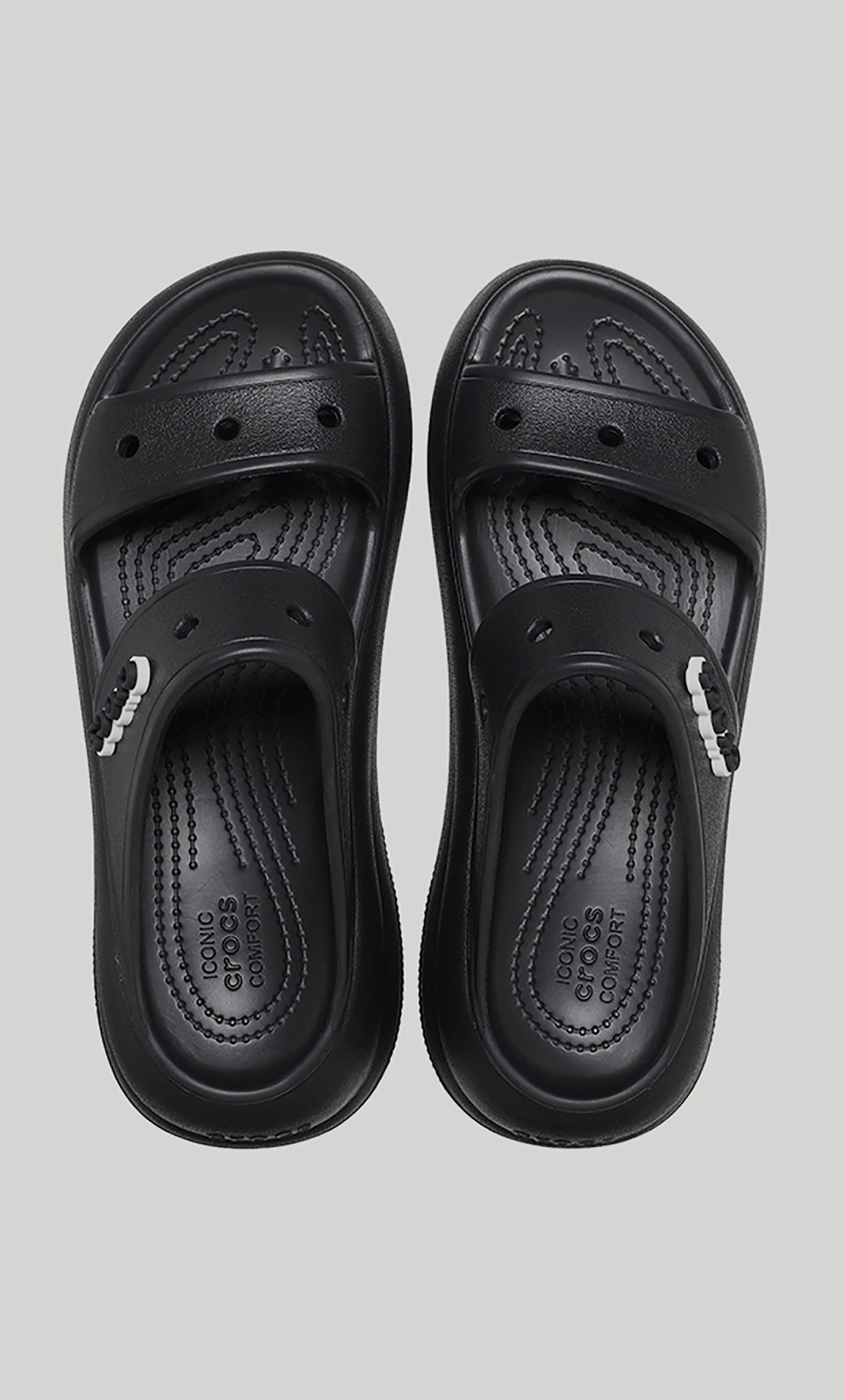 Crocs Women Classic Crush Slide Sandals 207670-001-women-shoes-sandals-flats-image-5