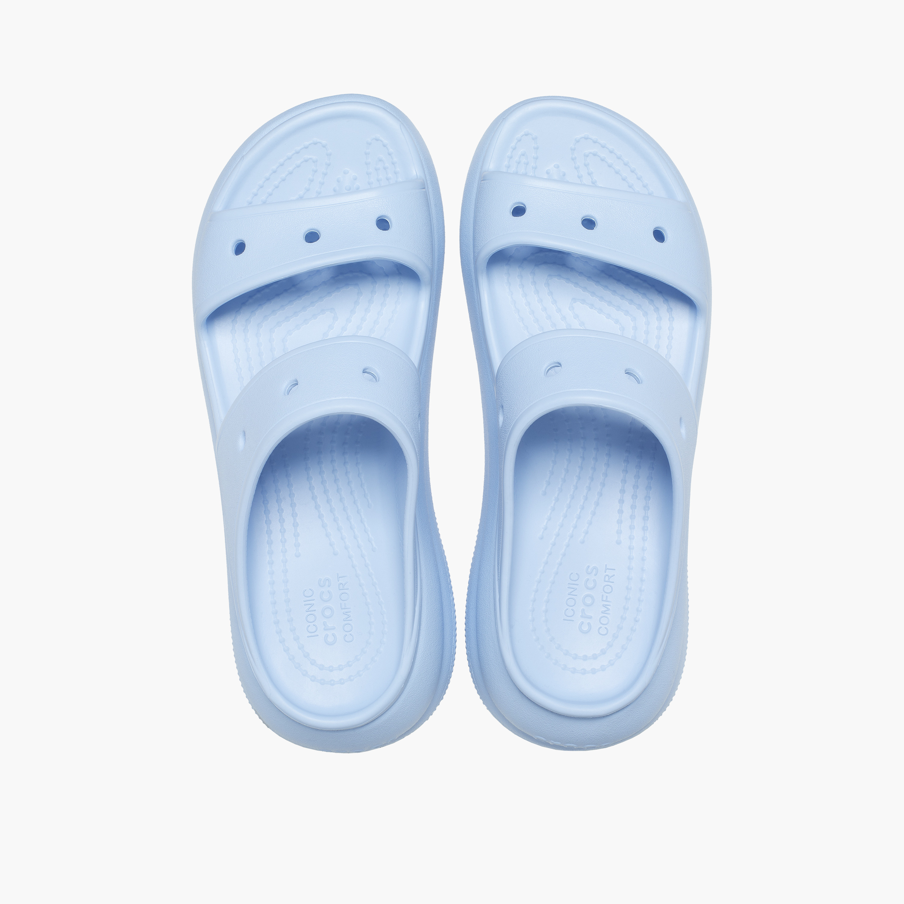 كروكس - صندل نسائي سهل الارتداء من كراش | 207670-4NS-women-shoes-sandals-flats-image-2