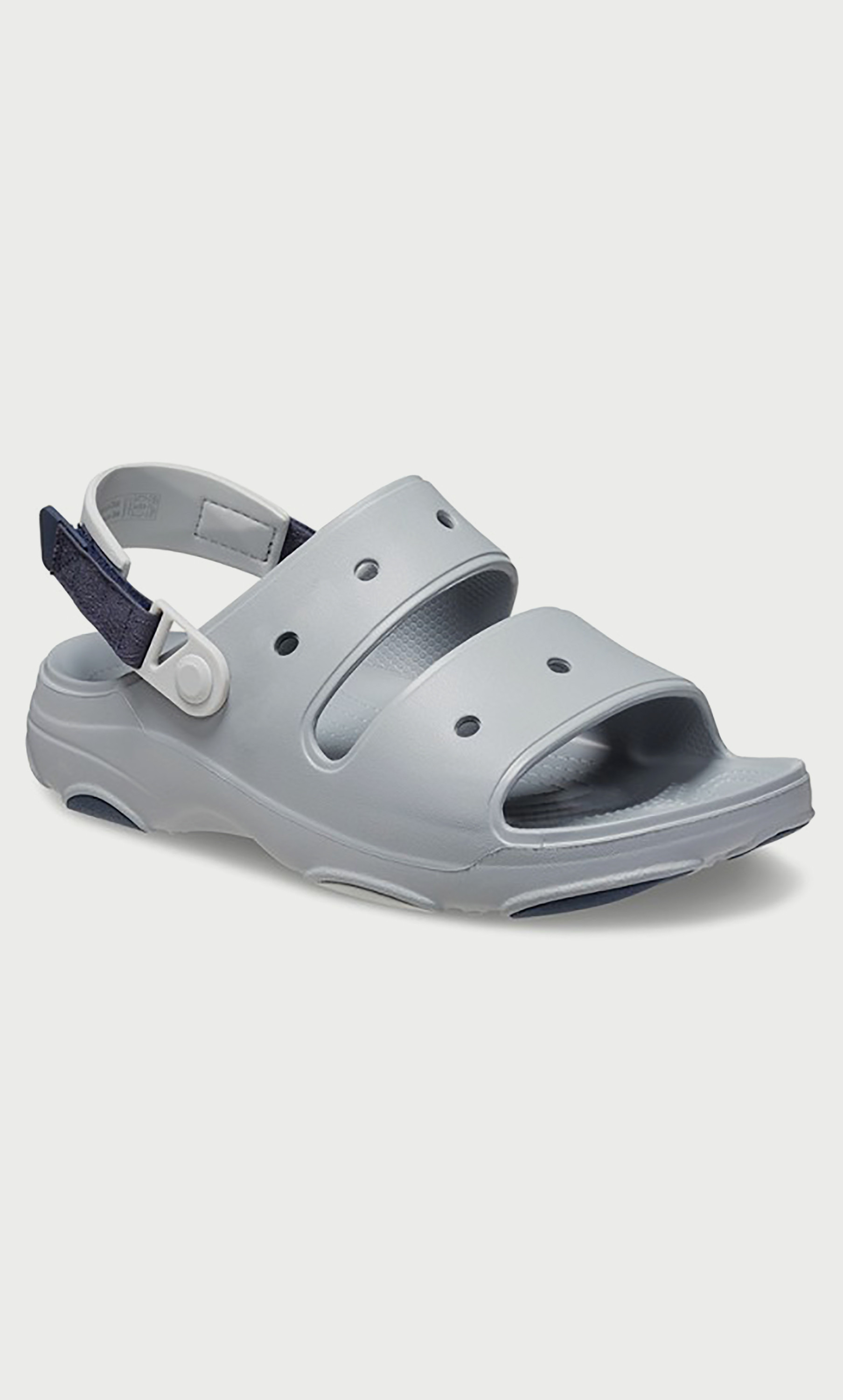 صندل كروكس للجنسين بتفاصيل مقصوصة لجميع التضاريس مع إغلاق فيلكرو-women-shoes-sandals-flats-image-2