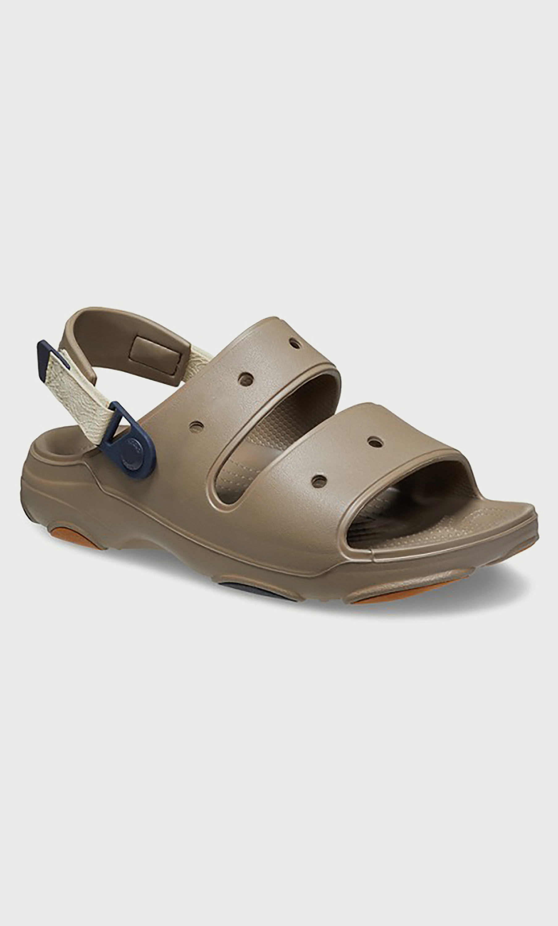 صندل كروكس للجنسين بتفاصيل مقصوصة لجميع التضاريس مع إغلاق فيلكرو-women-shoes-sandals-flats-image-8