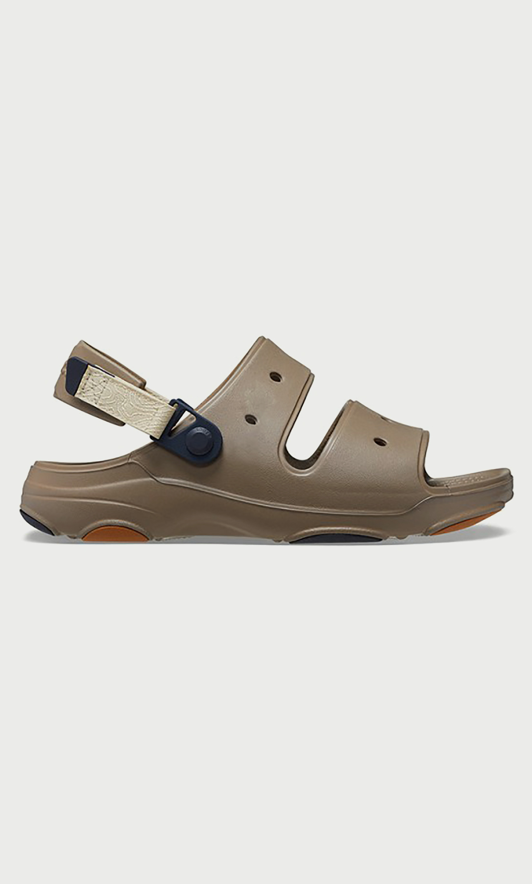 صندل كروكس للجنسين بتفاصيل مقصوصة لجميع التضاريس مع إغلاق فيلكرو-women-shoes-sandals-flats-image-9
