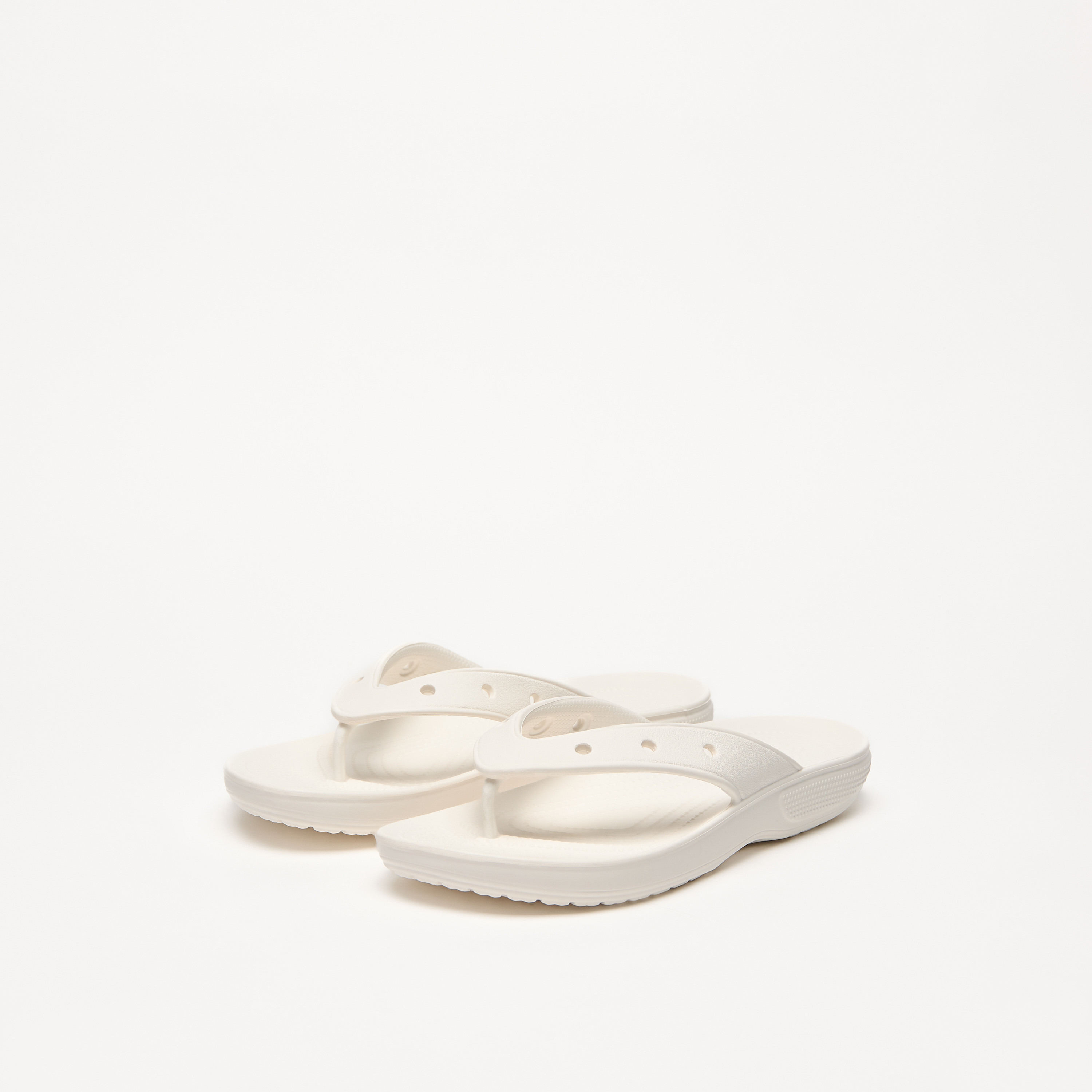 Crocs Unisex Flip Flops with Cut Out Detail 207713-100-men-shoes-flipflopsandslides-image-2