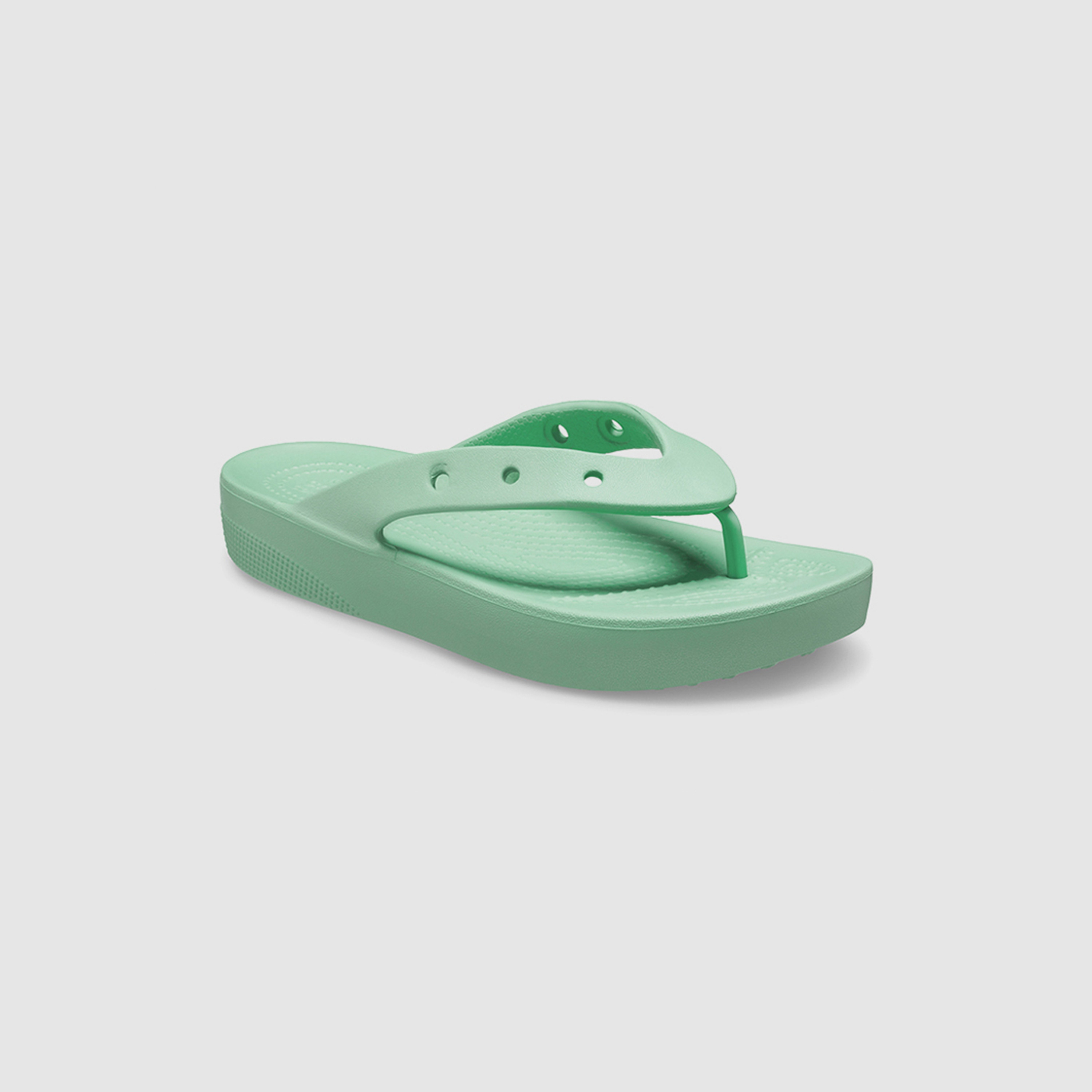 شبشب فليب فلوب كروكس كلاسيكي بنعل سميك للنساء مع مزين بفتحة-women-shoes-sandals-flats-image-12