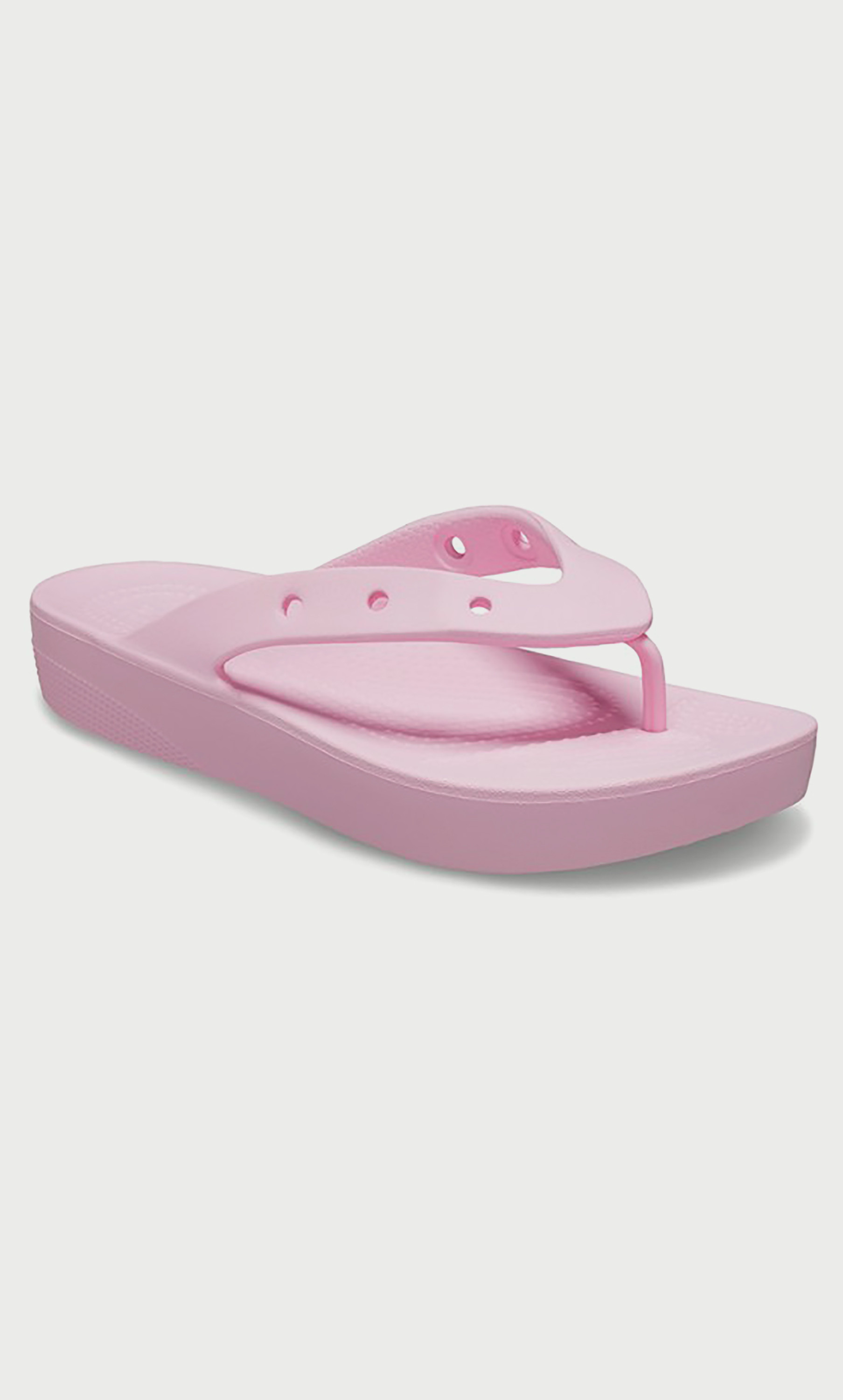 شبشب فليب فلوب كروكس كلاسيكي بنعل سميك للنساء مع مزين بفتحة-women-shoes-sandals-flats-image-6