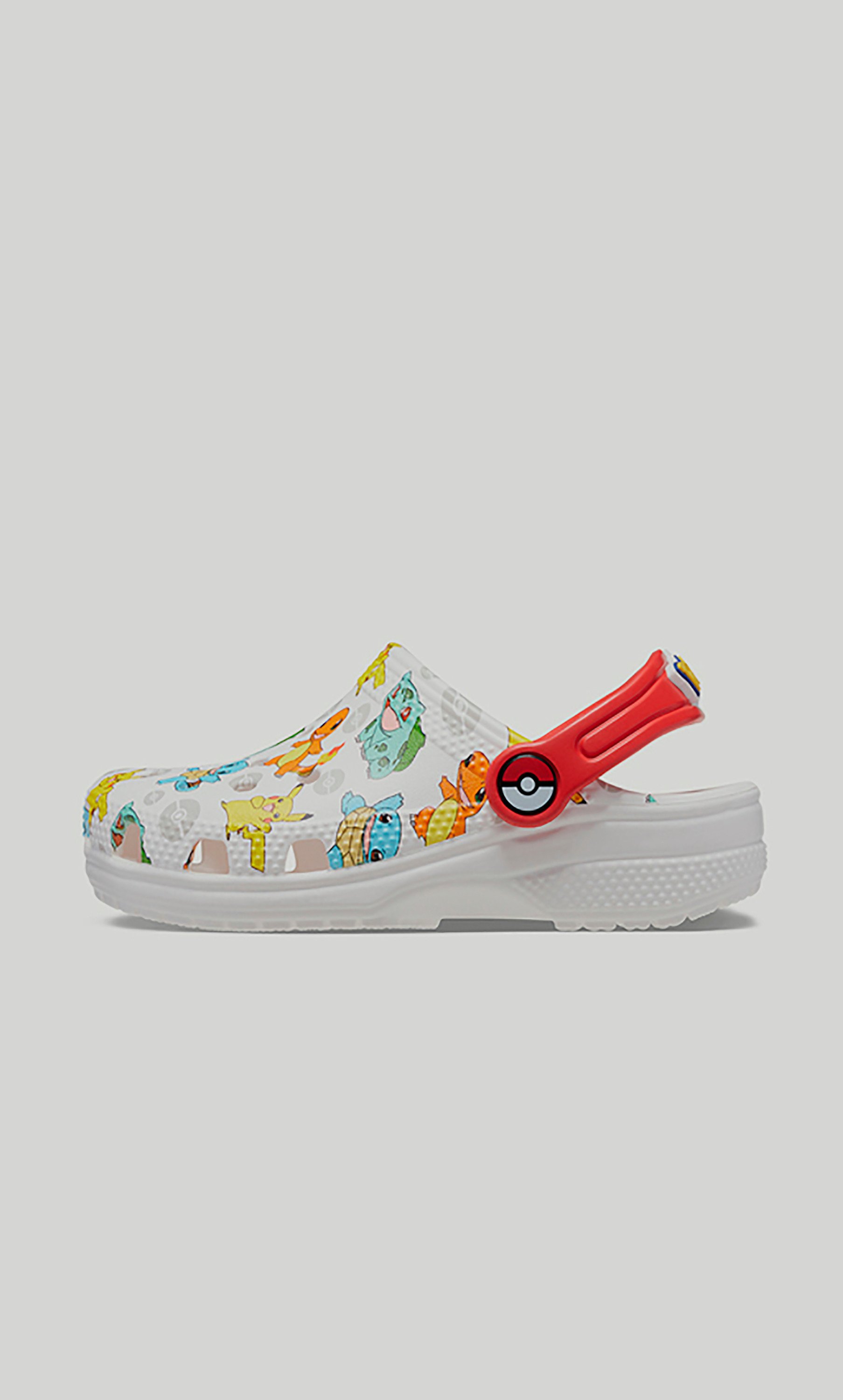 صندل كلوج كلاسيكي بتصميم بوكيمون للاطفال من كروكس مع حزام خلفي  207739-94S-boys-shoes-sandals-image-4