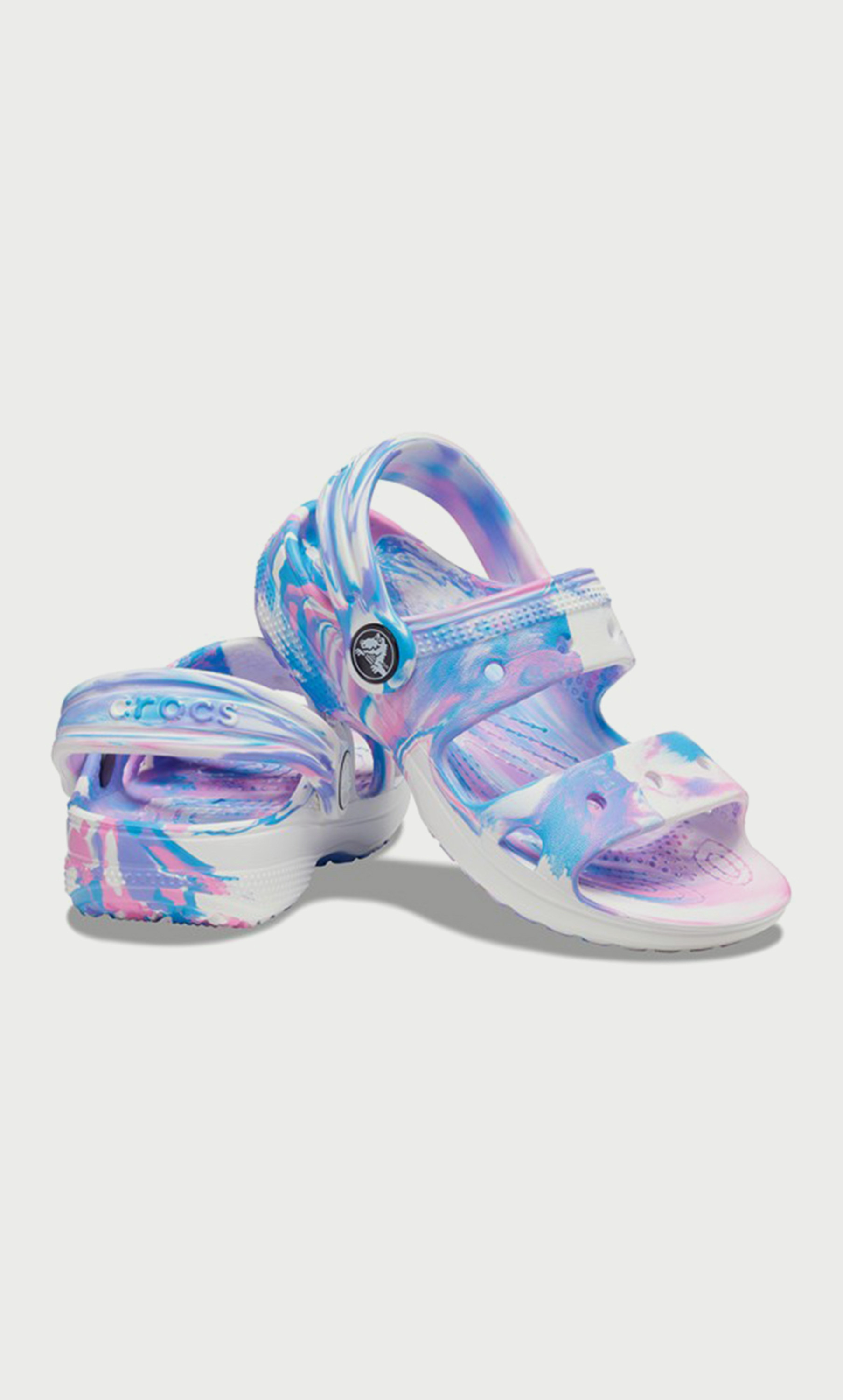 Crocs Kids Sling Back Sandals with Cut Out Details 207779-102-girls-shoes-sandals-image-1