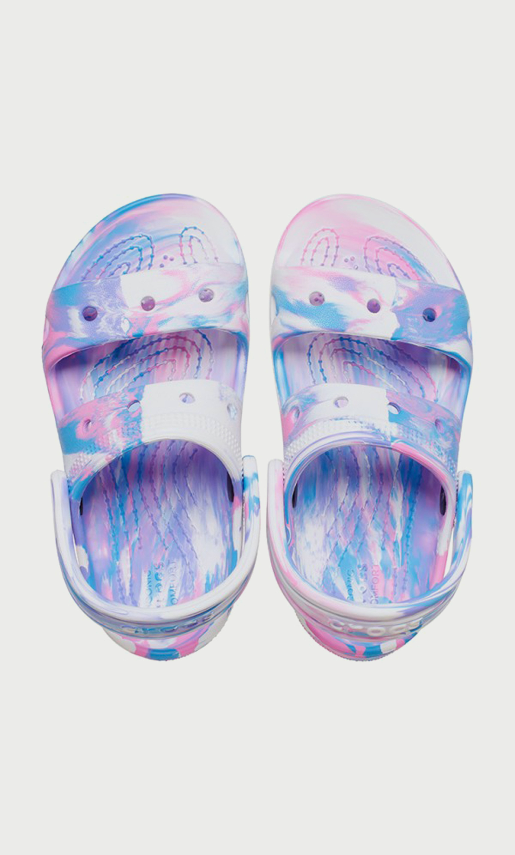 Crocs Kids Sling Back Sandals with Cut Out Details 207779-102-girls-shoes-sandals-image-5