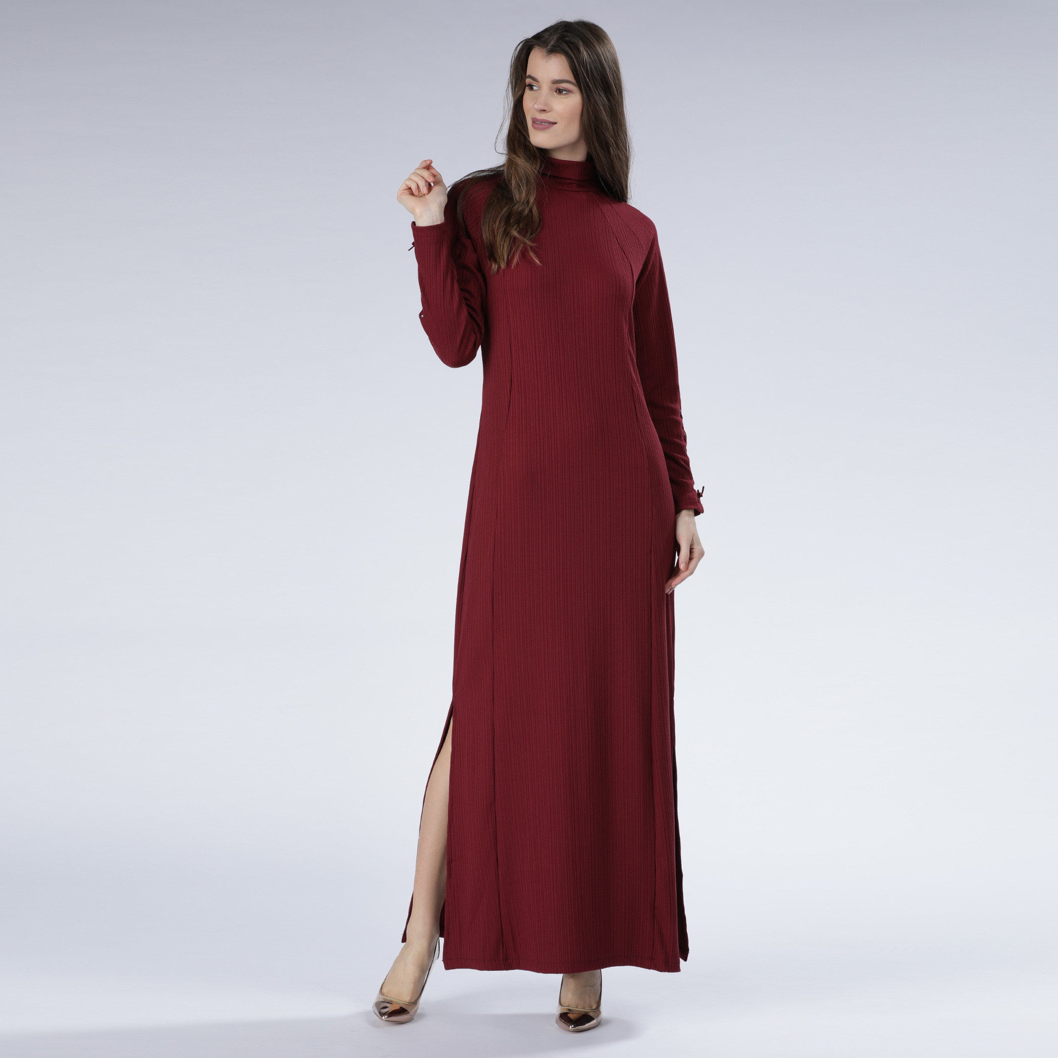 Maxi dresses with sleeves online hotsell