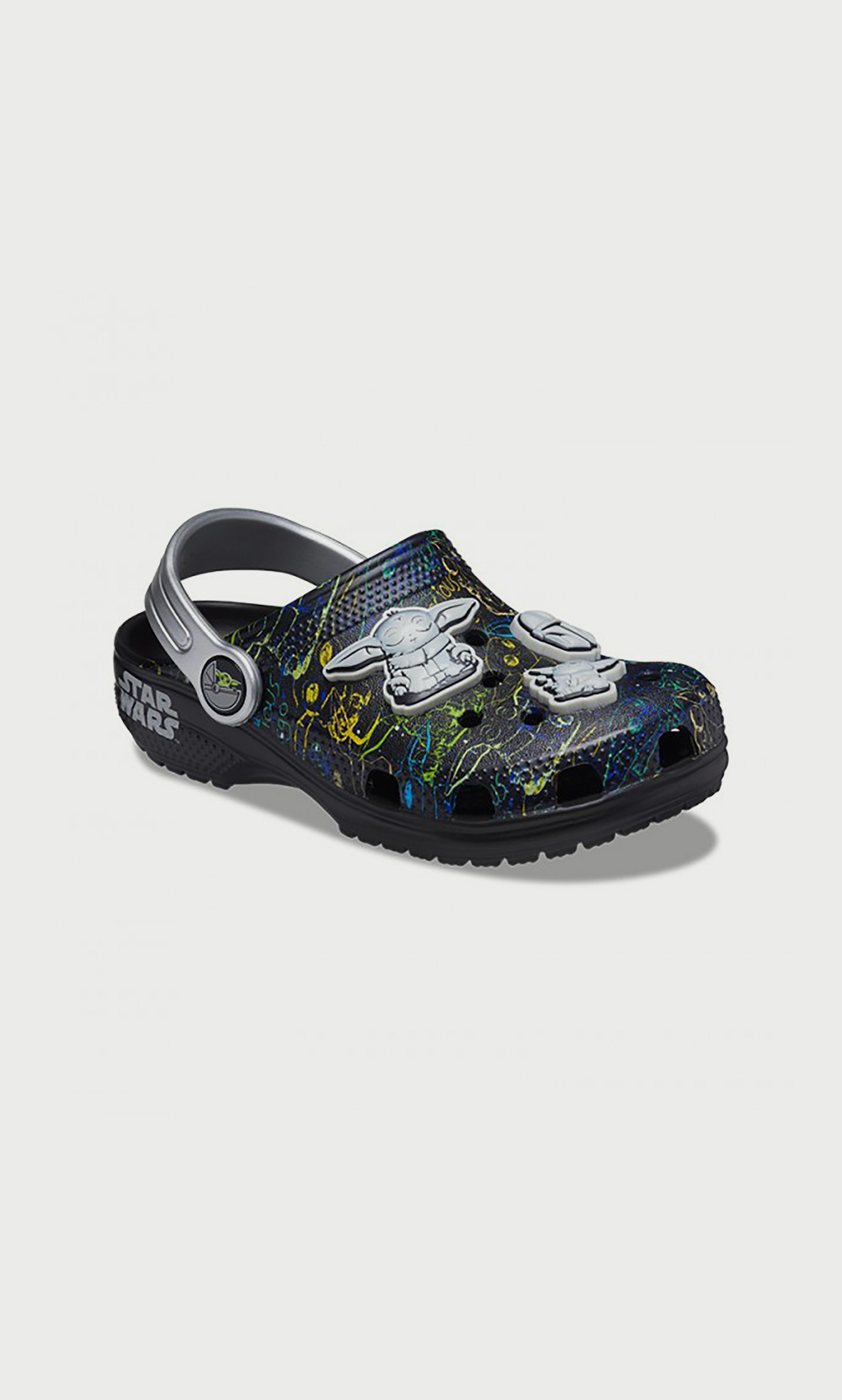 Crocs Toddler Classic Grogu Cut Out Detail Clogs-baby-boys-shoes-sandals-image-2