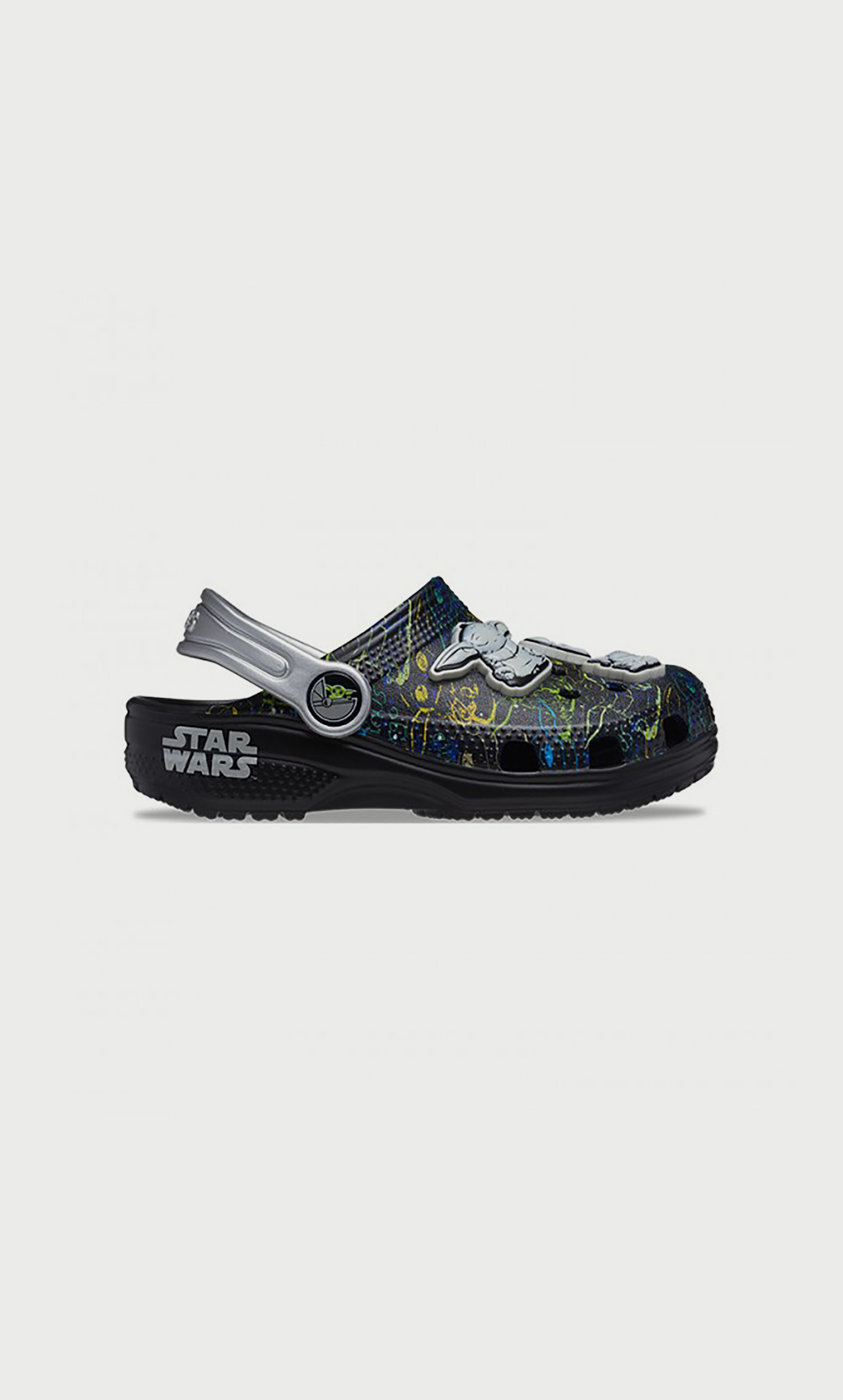 Crocs Toddler Classic Grogu Cut Out Detail Clogs-baby-boys-shoes-sandals-image-3