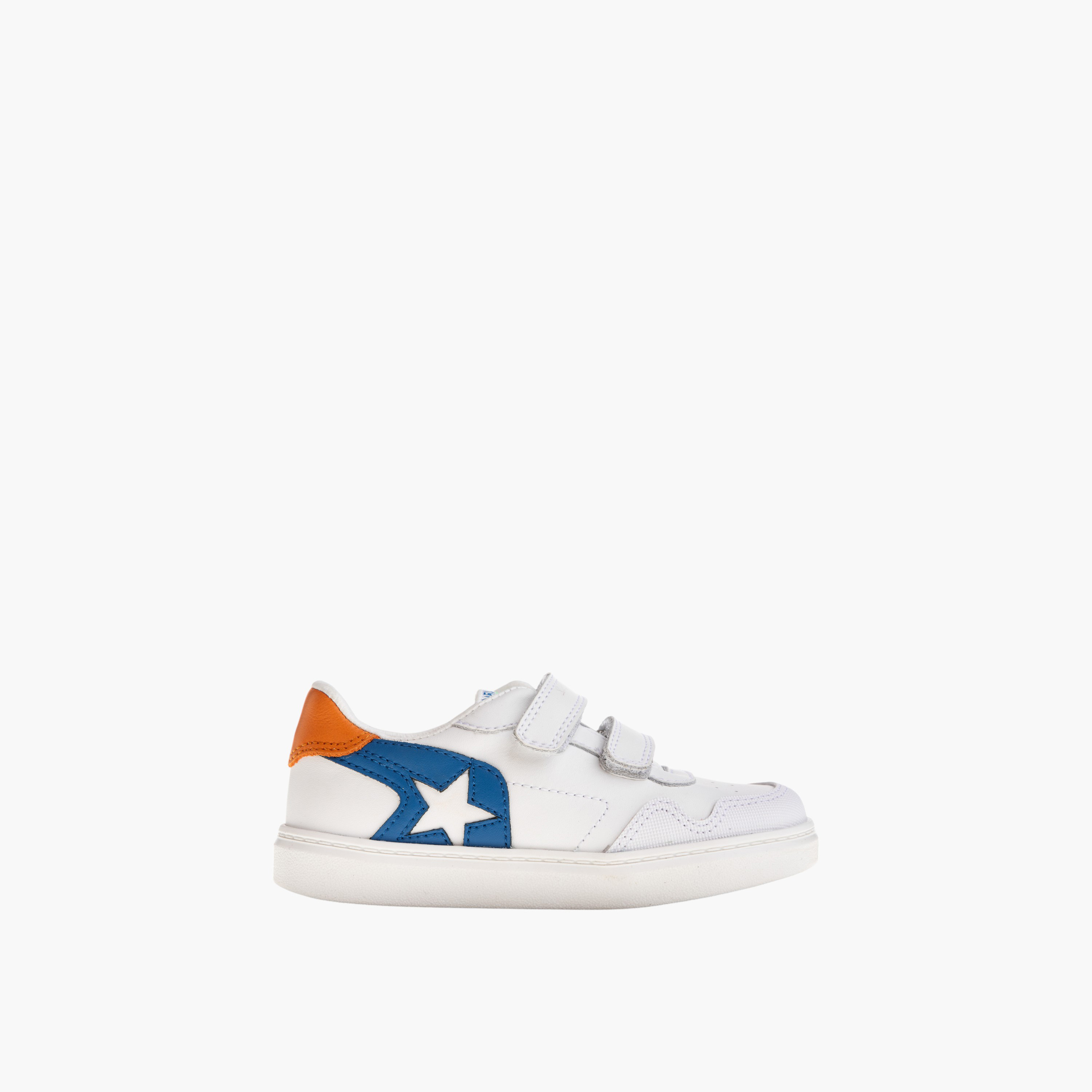 Pablosky Kids' Textured Sneakers with Hook and Loop Closure-boys-shoes-schoolshoes-image-2