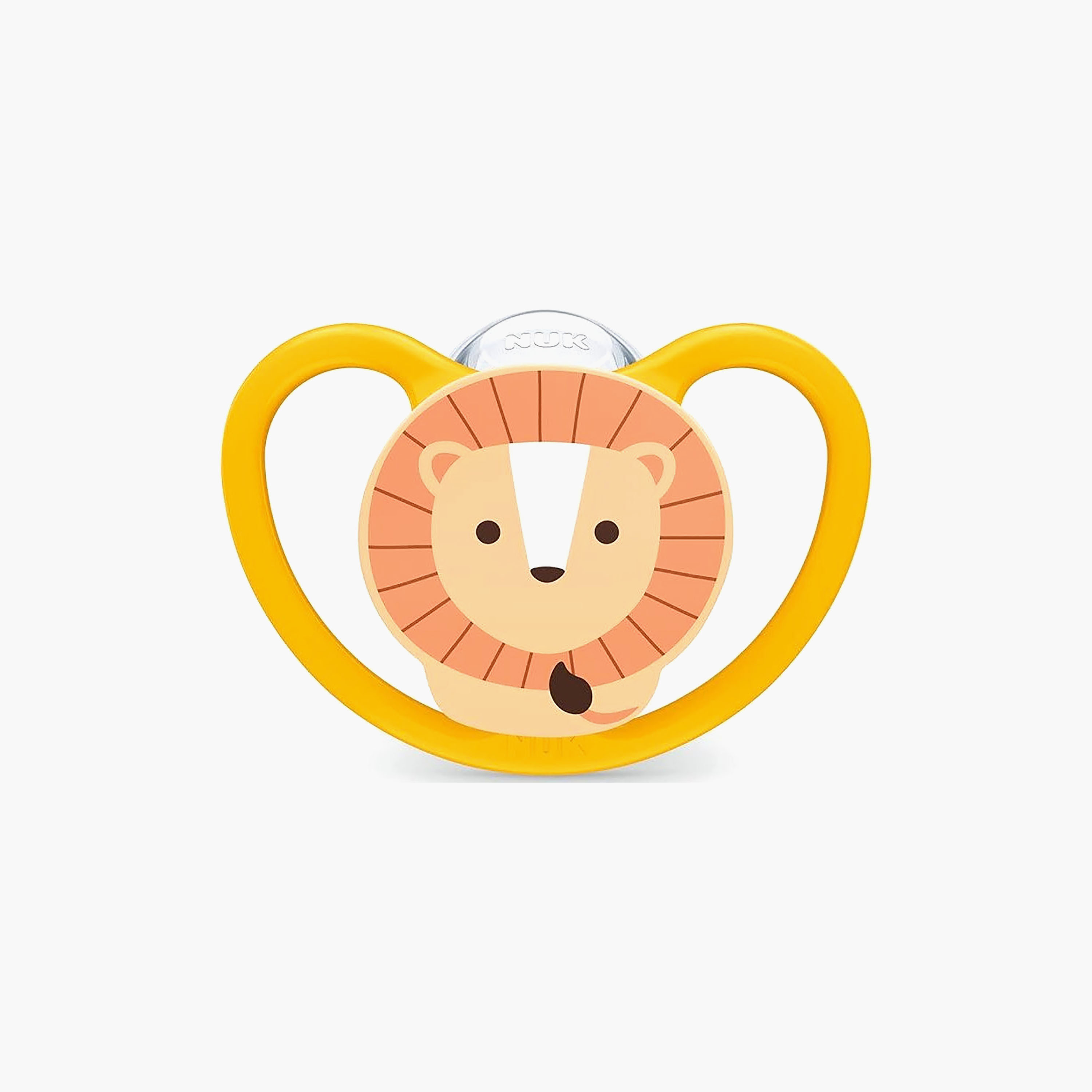 لهاية سيليكون سبيس خالية من BPA من نوك - أسد-baby-feeding-pacifiers-image-1