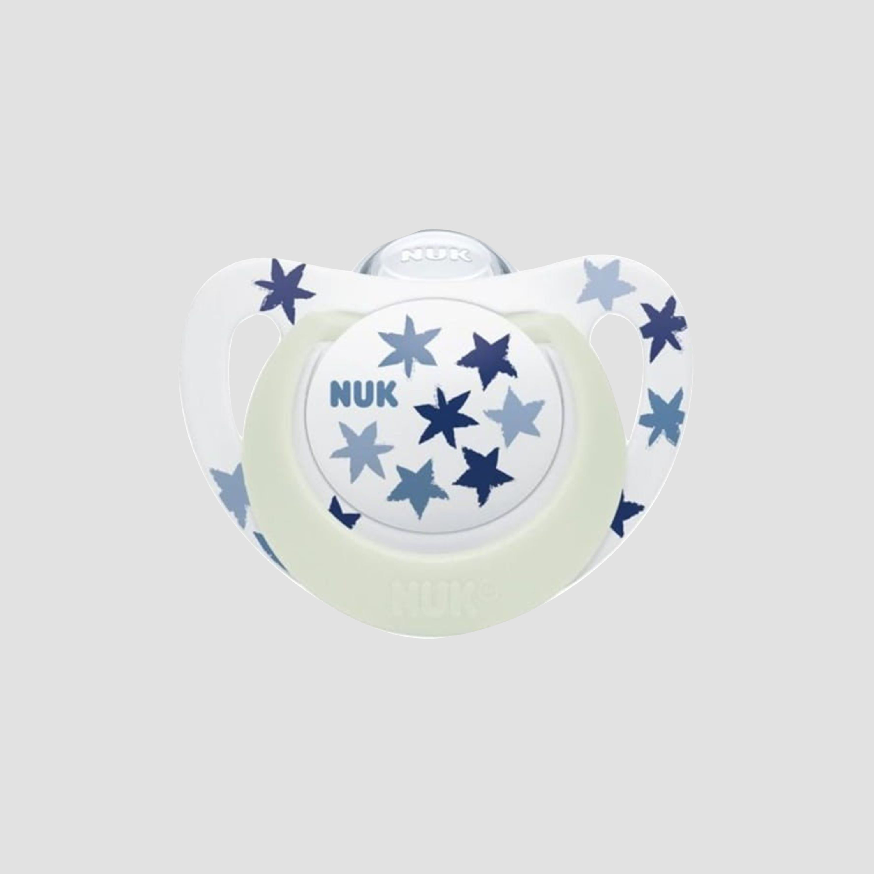 Nuk Star Night Luminous BPA Free Silicone Pacifier - Blue-baby-feeding-pacifiers-image-1