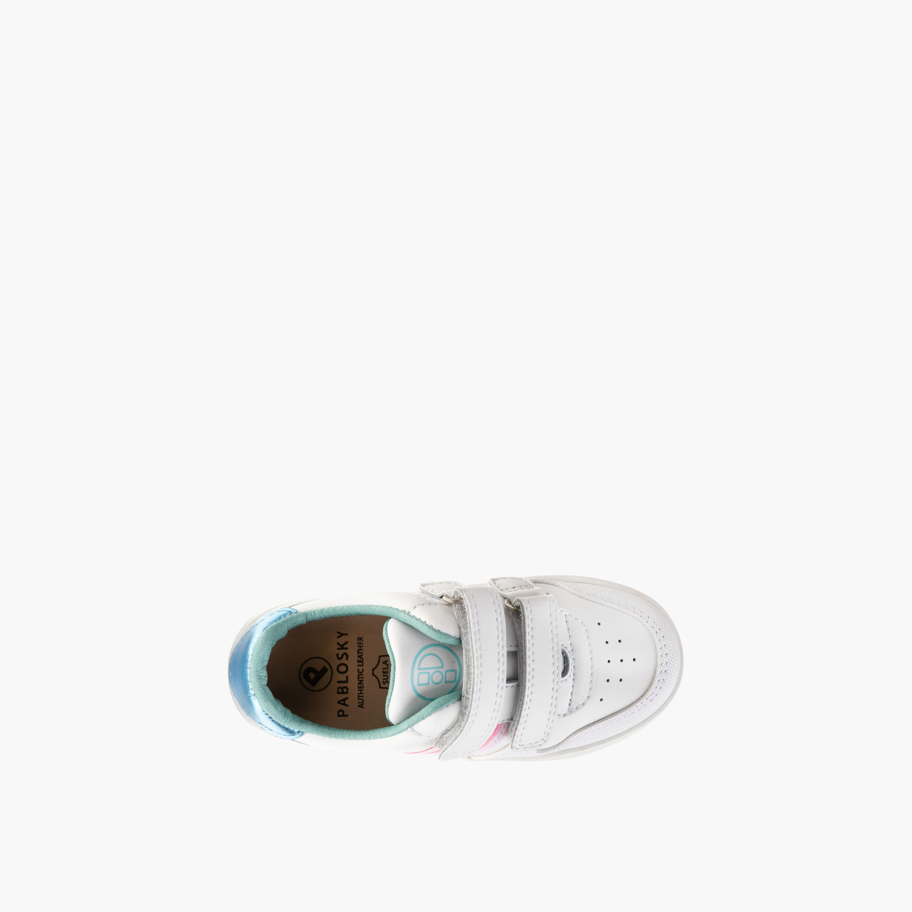 حذاء سنيكرز بارز الملمس بشريط إغلاق لاصق للبنات من بابلوسكي-girls-shoes-sneakers-image-4