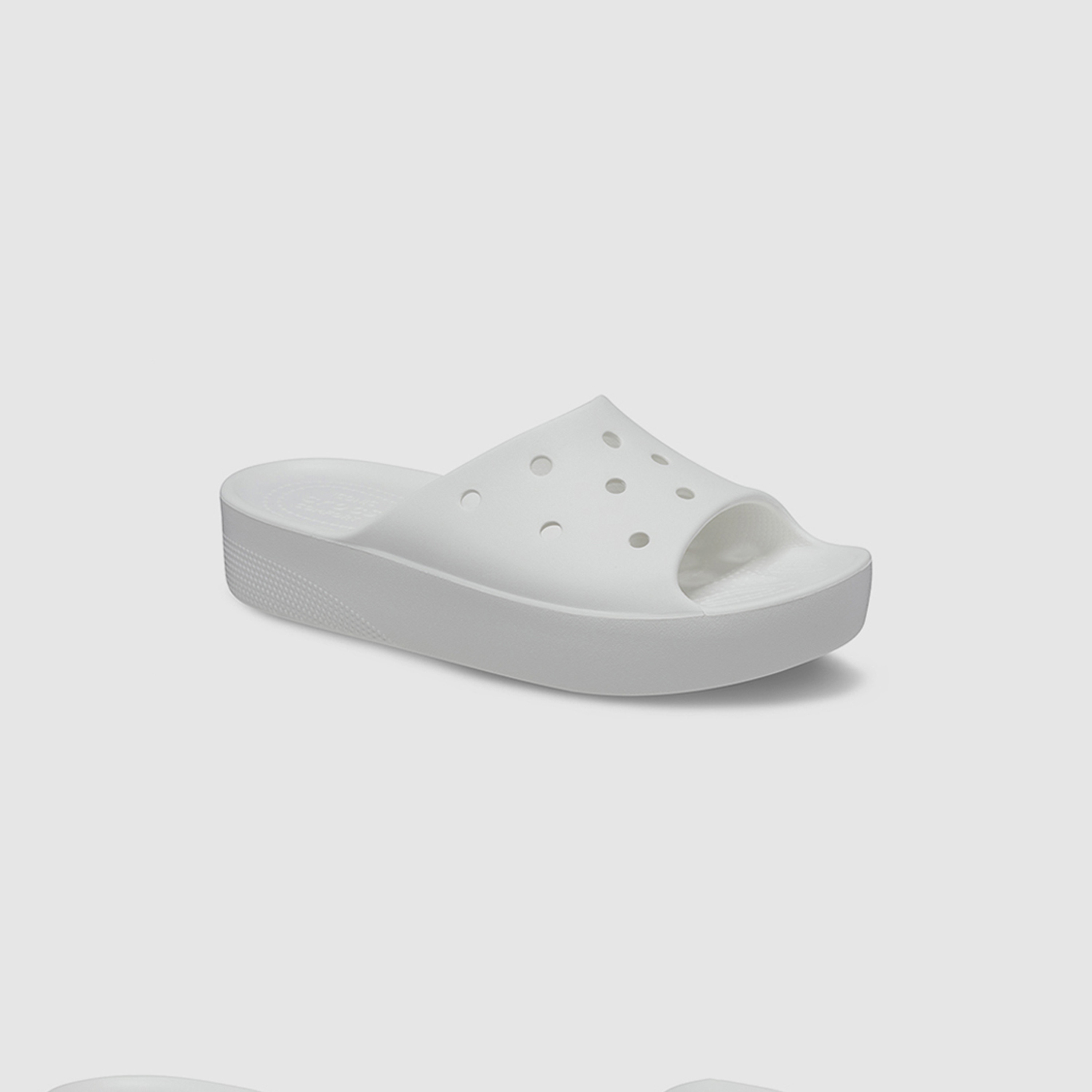 Crocs Classic Platform Women Cut Out Detail Slides-women-shoes-sandals-flats-image-2