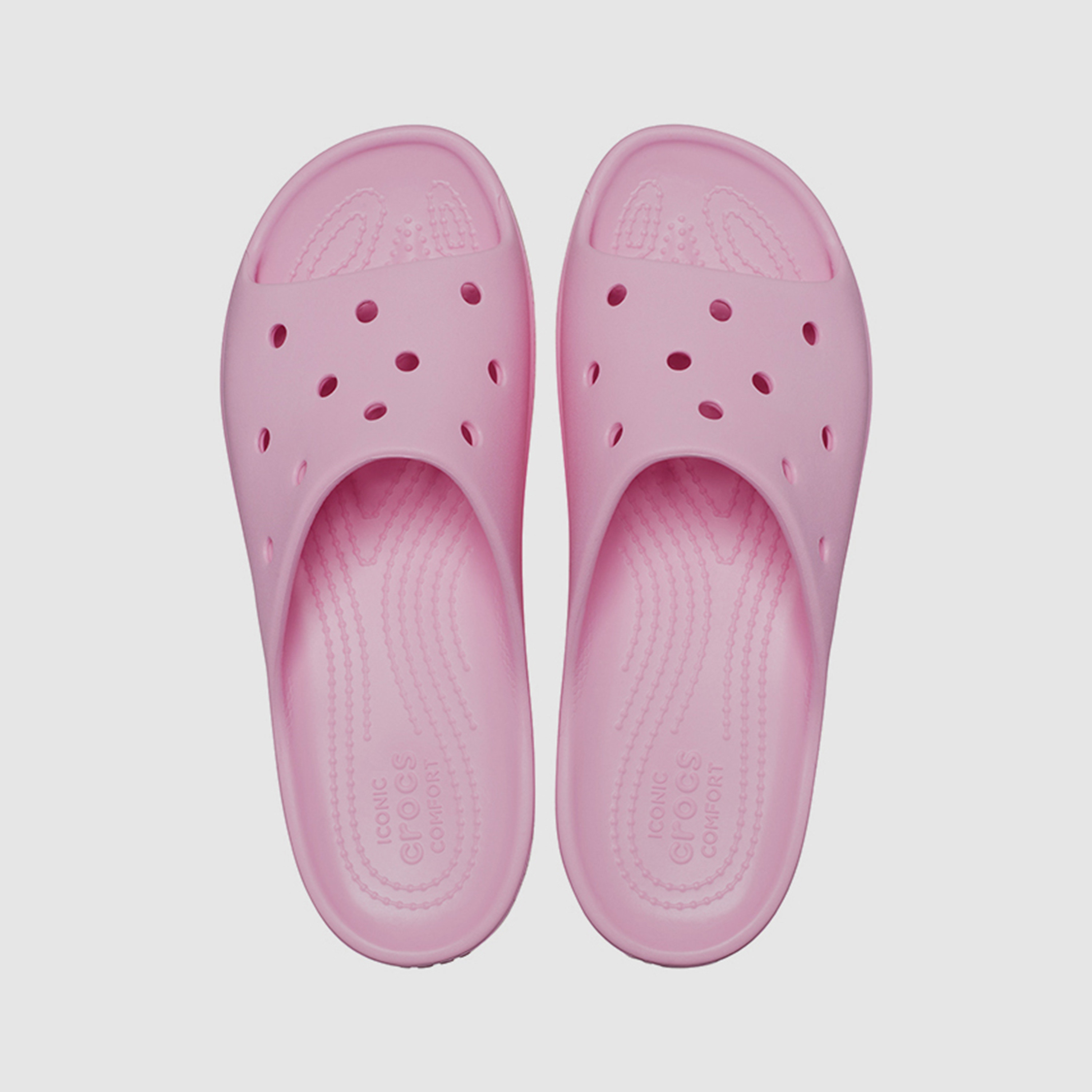  سلايدس كروكس كلاسيكي نسائي ذو بلاتفورم مع مزين بفتحات-women-shoes-sandals-flats-image-17