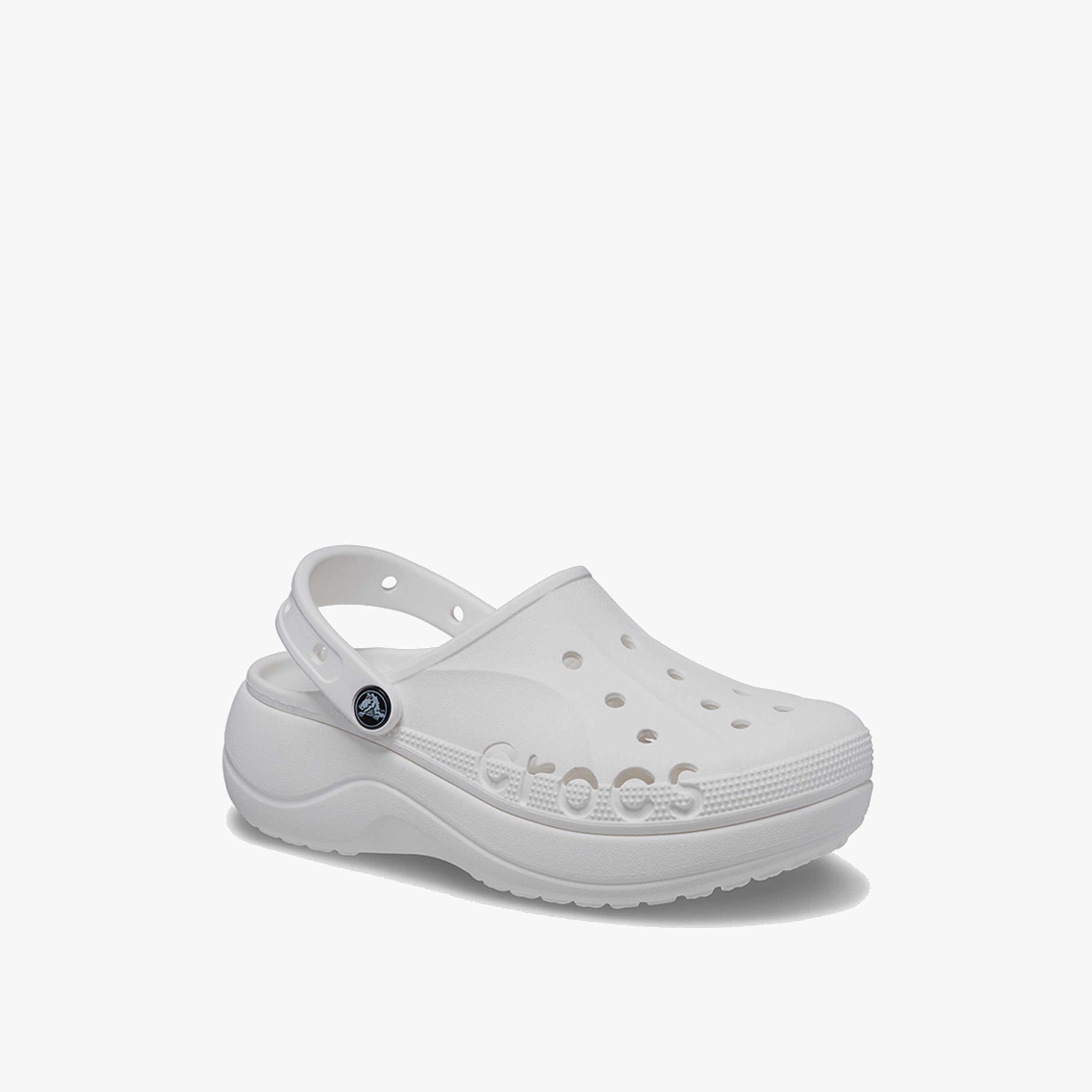 Crocs Women's Slip On Baya Platform Clogs | 208186-100-women-shoes-sandals-flats-image-3
