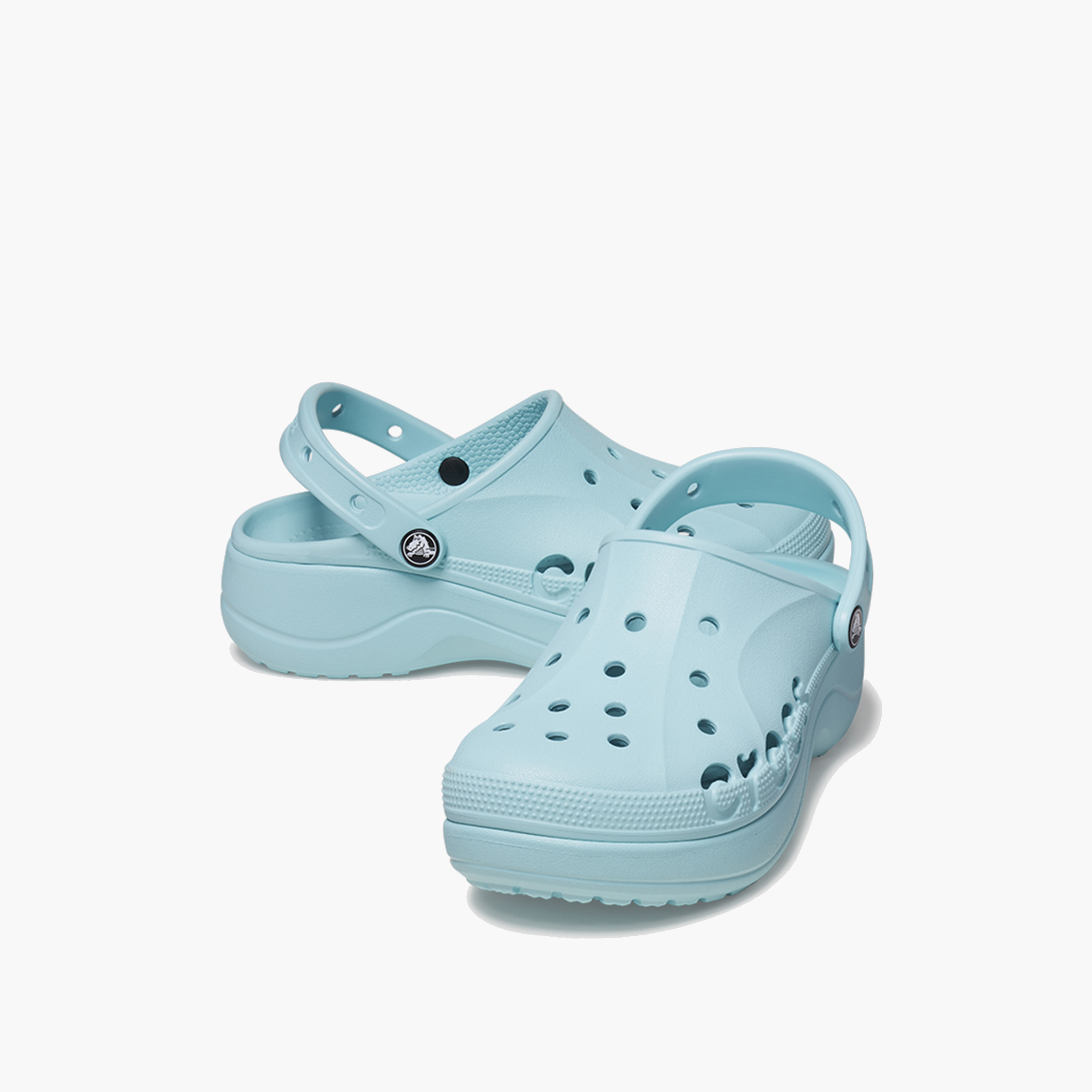 Crocs Women's Slip On Baya Platform Clogs | 208186-4SS-women-shoes-sandals-flats-image-1