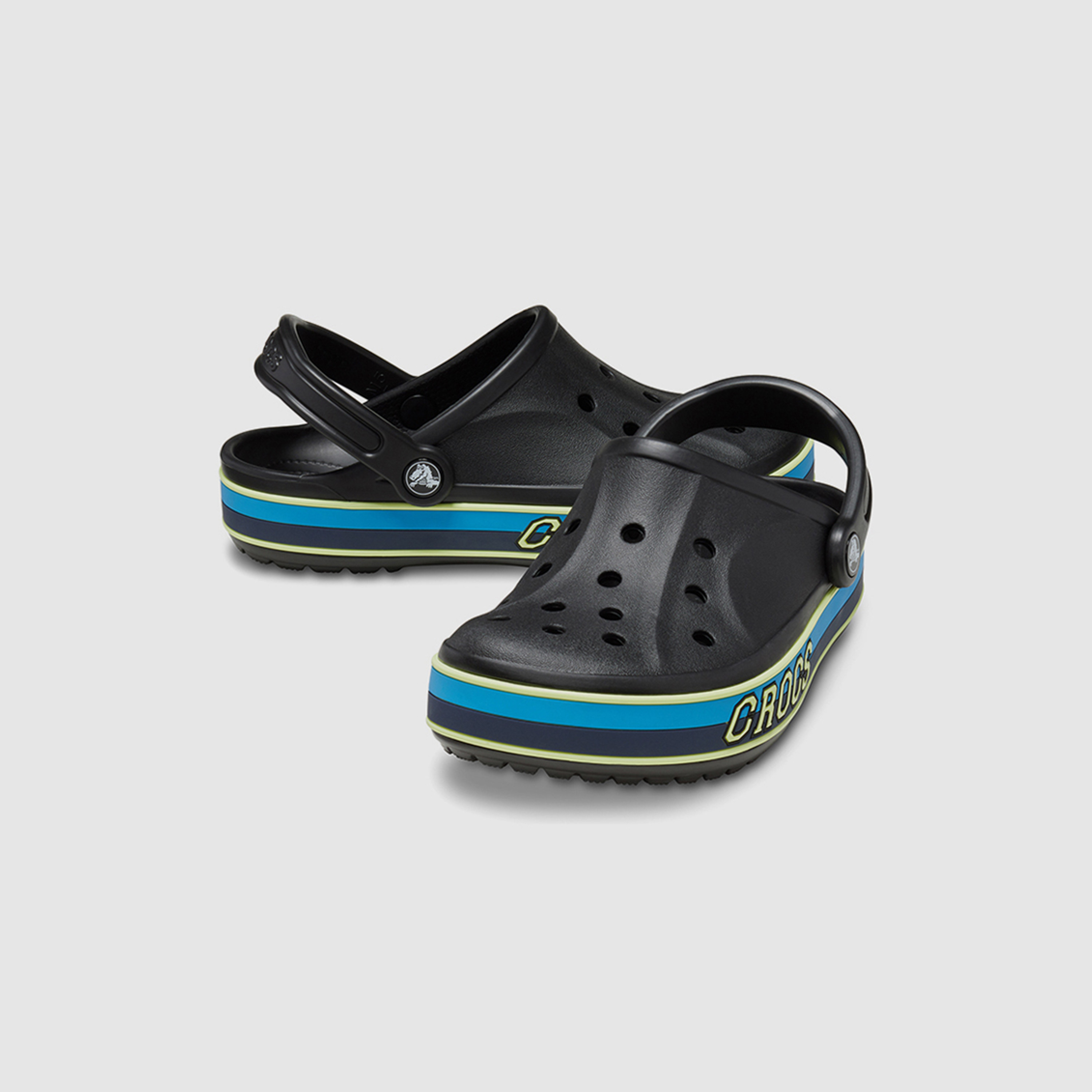 Crocs with band hot sale