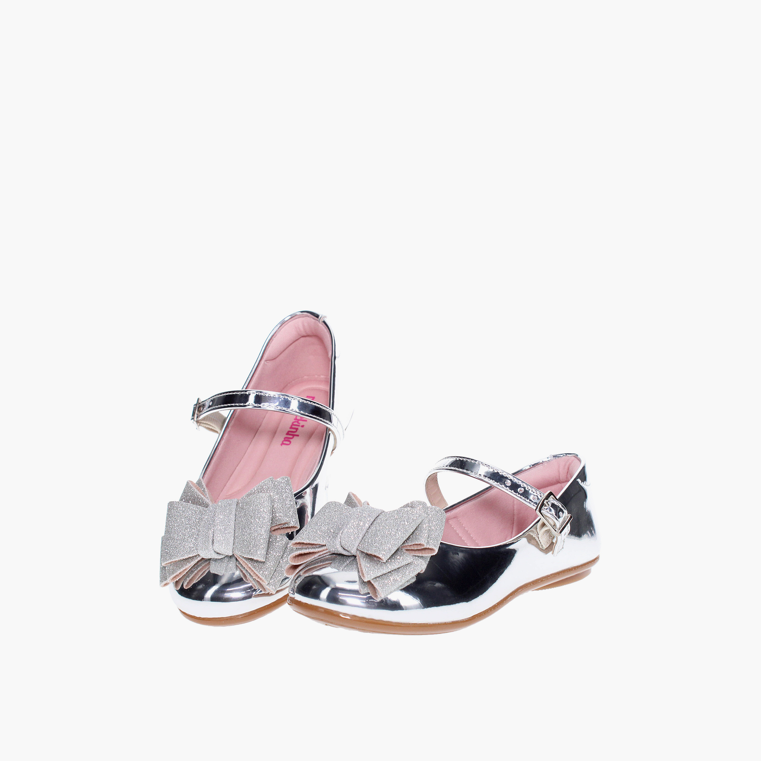Molekinha by Geoomnii Girl's Buckle Round Toe Ballerinas | 2083-1122-11808-41        -girls-shoes-ballerinas-image-4