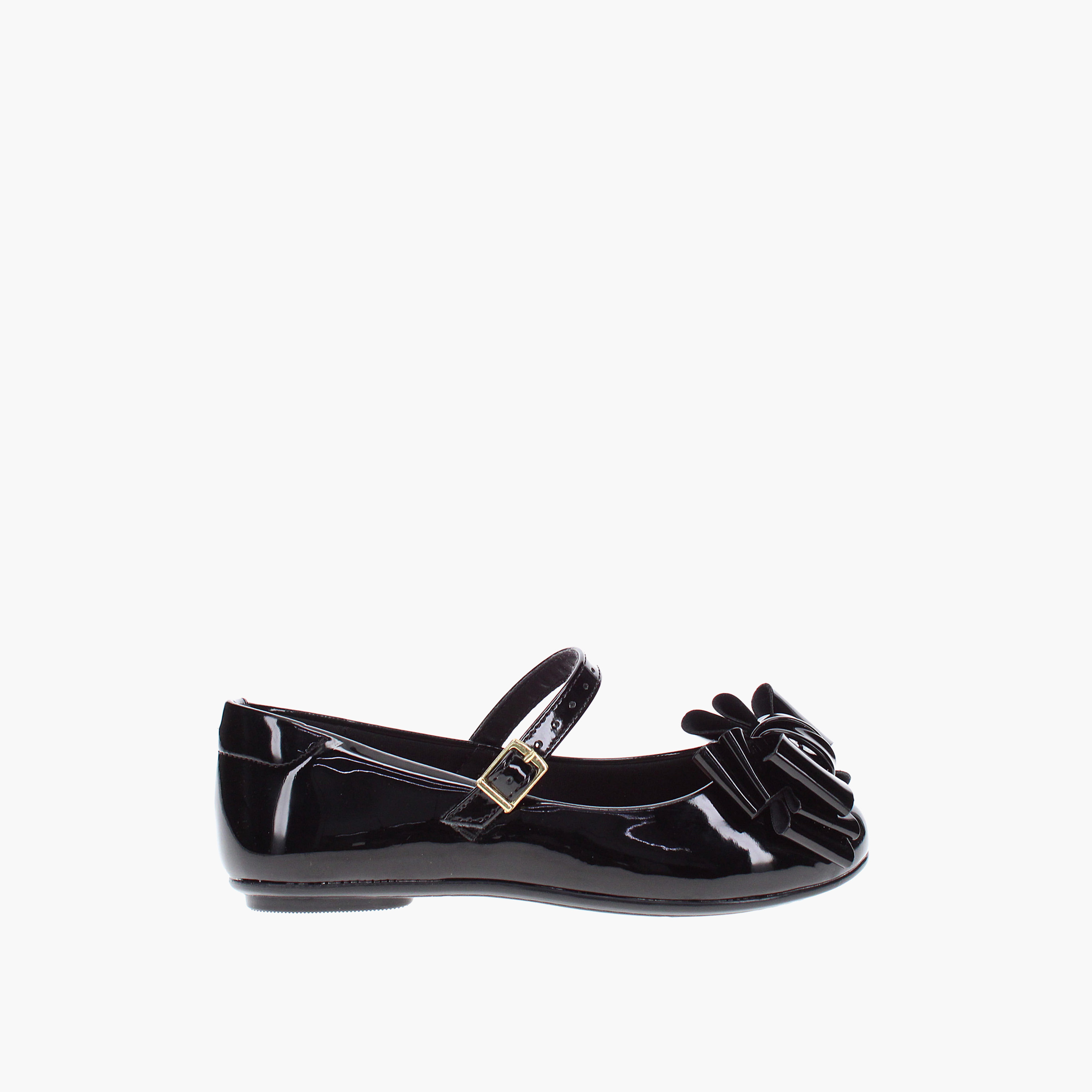 Molekinha by Geoomnii Girls Buckle Xaje Round Toe Ballerinas         -girls-shoes-schoolshoes-image-2
