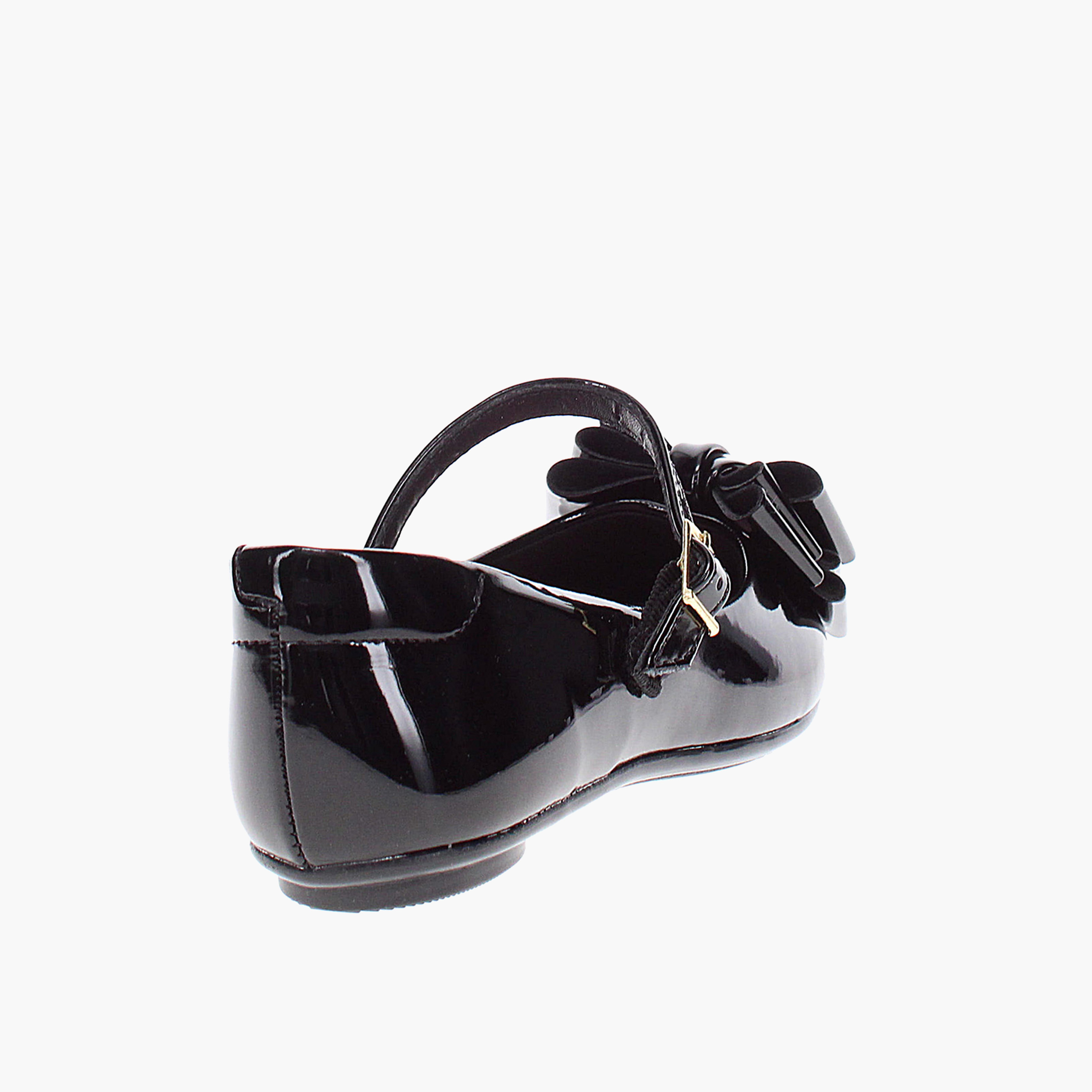Molekinha by Geoomnii Girls Buckle Xaje Round Toe Ballerinas         -girls-shoes-schoolshoes-image-3