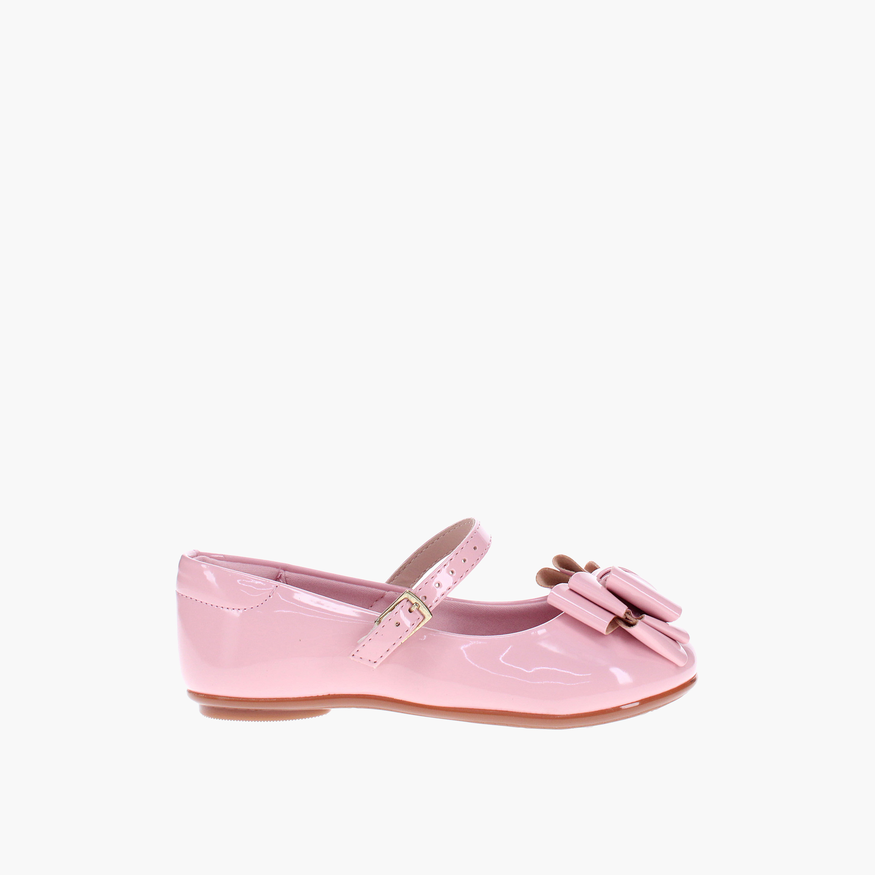 حذاء باليه للفتيات من Molekinha مزود بإبزيم كي ومقدمة مستديرة-girls-shoes-ballerinas-image-2