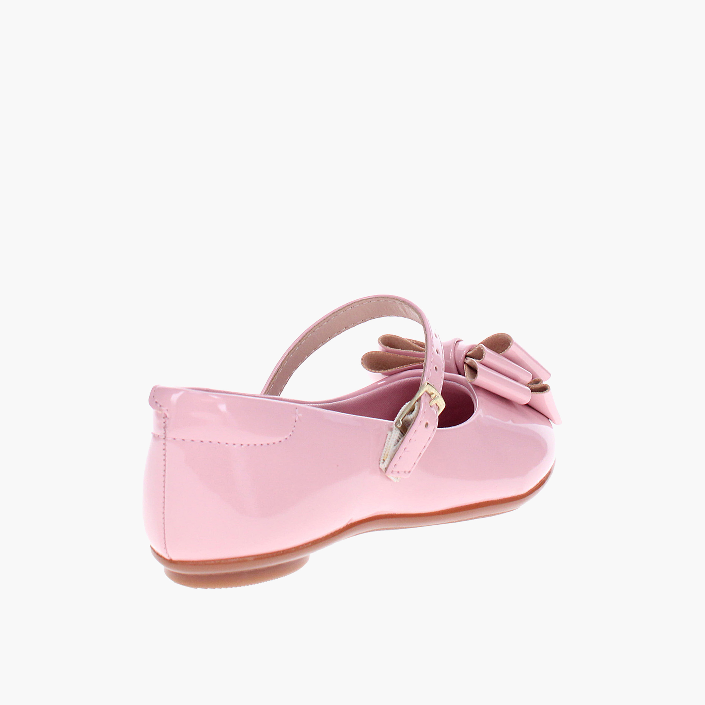 حذاء باليه للفتيات من Molekinha مزود بإبزيم كي ومقدمة مستديرة-girls-shoes-ballerinas-image-3