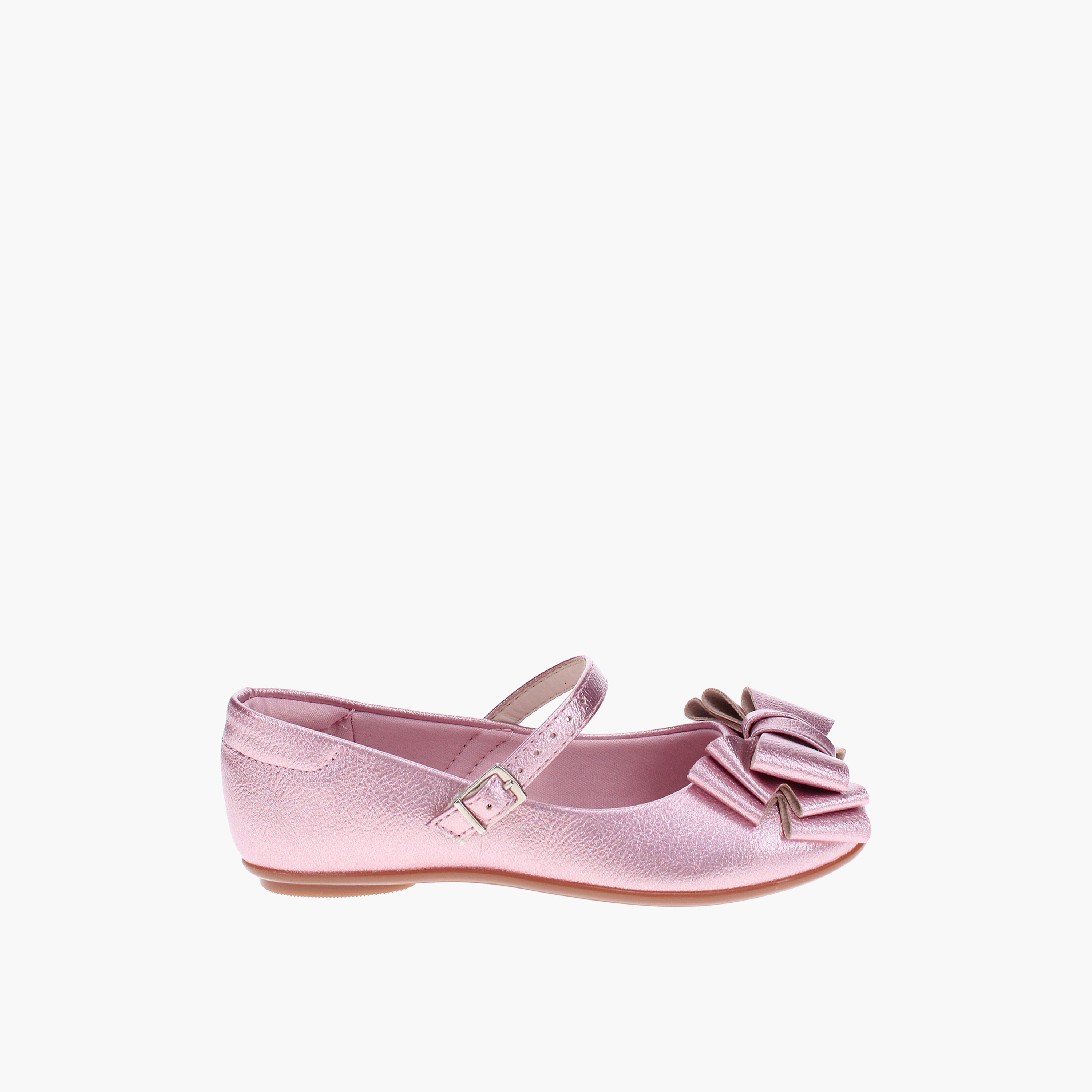 مولكينها - حذاء ماري جين شيي بحزام وإبزيم - للبنات | 2083-1122-27263-95843-girls-shoes-ballerinas-image-2