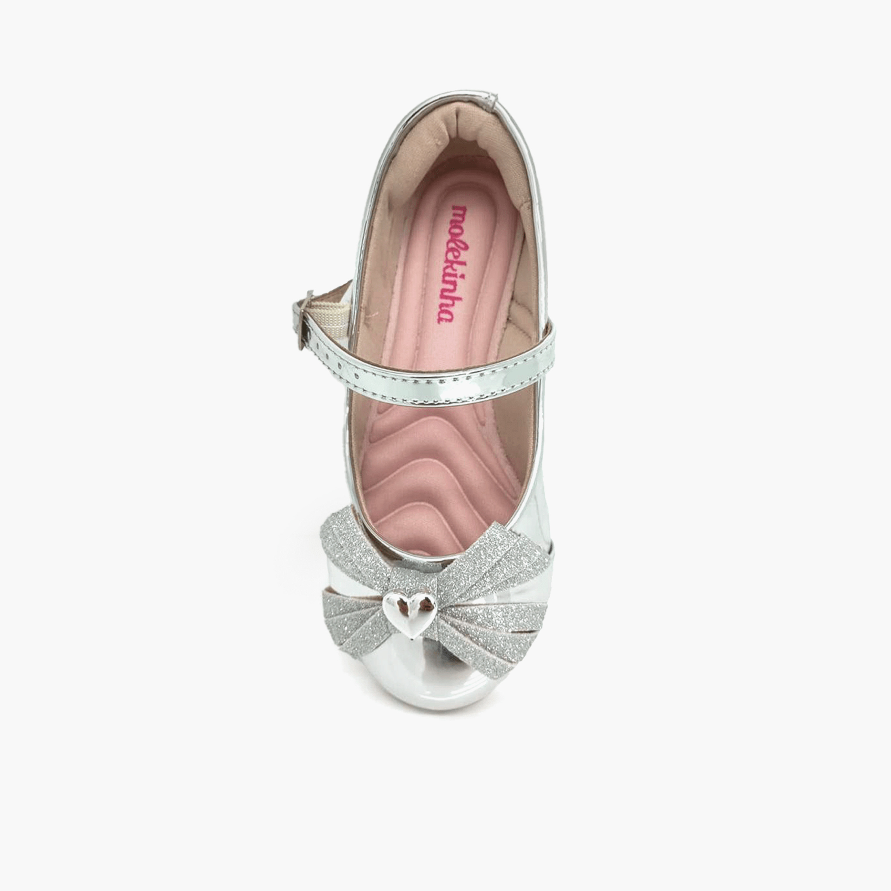 Molekinha by Geoomnii Girls Buckle Cije Metallic Mary Jane         -girls-shoes-sandals-image-3