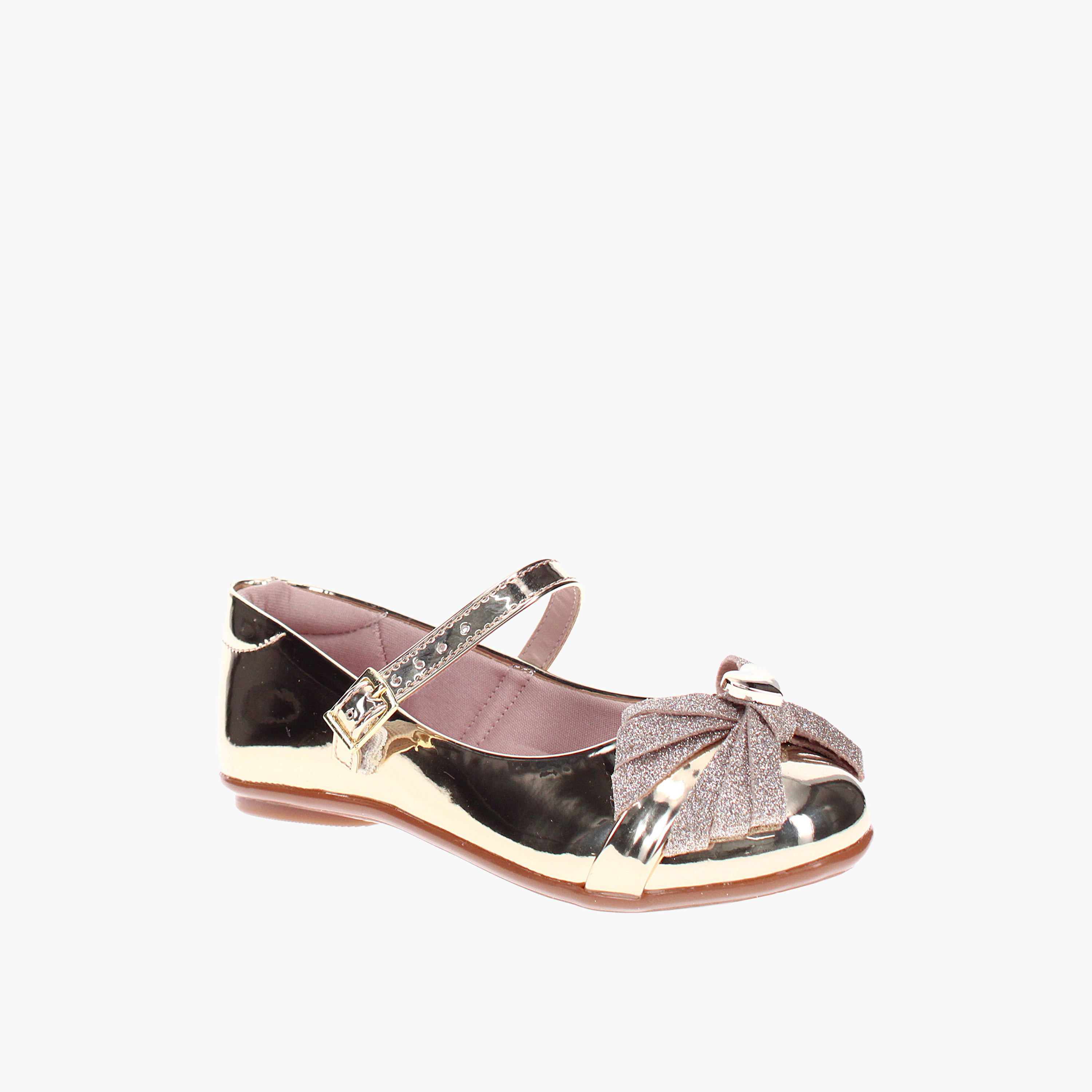 حذاء باليه للفتيات من Molekinha مزود بإبزيم Brei بمقدمة مستديرة-girls-shoes-ballerinas-image-1