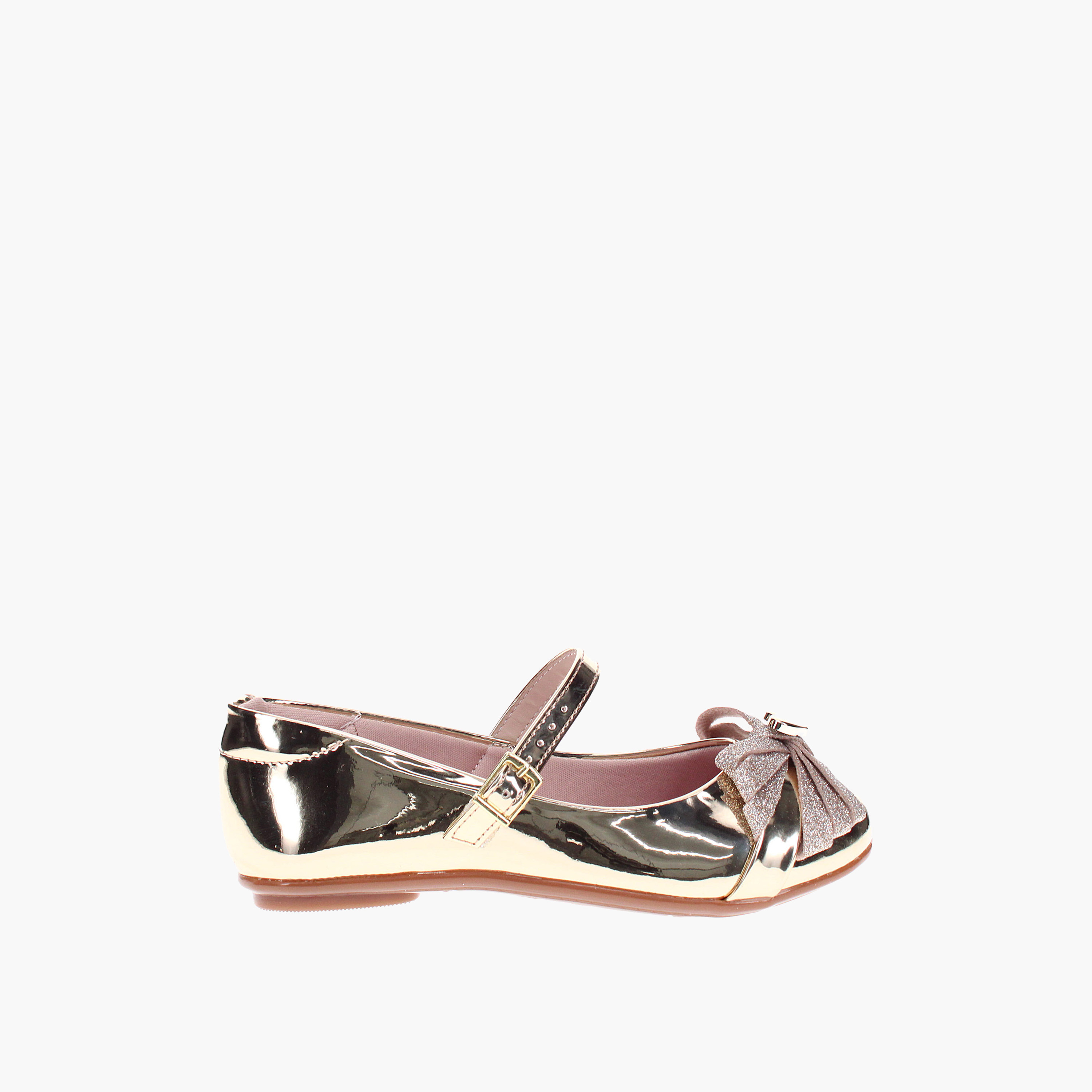 حذاء باليه للفتيات من Molekinha مزود بإبزيم Brei بمقدمة مستديرة-girls-shoes-ballerinas-image-2