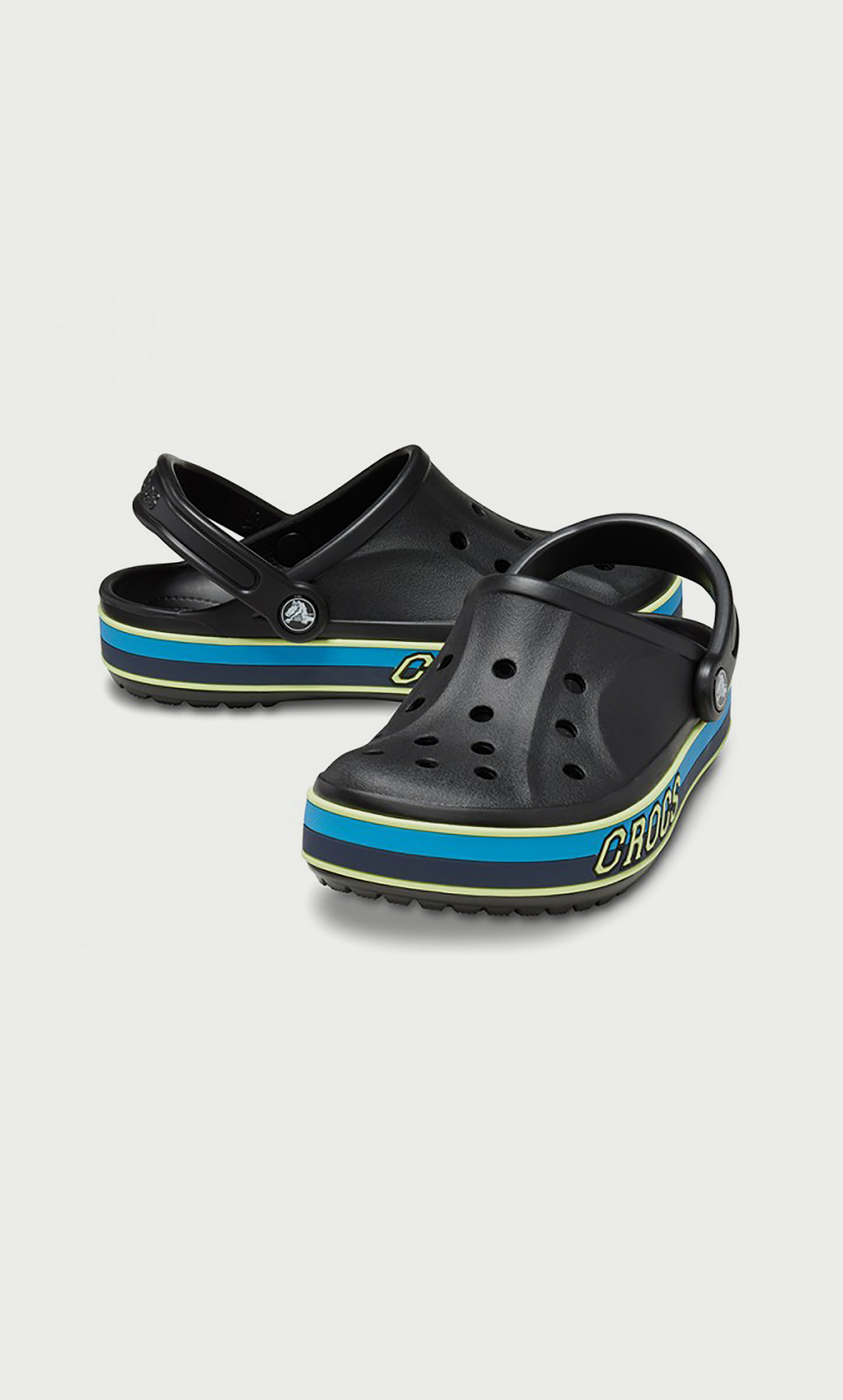 قبقاب كلوجس بايا باند للصغار بفتحة رياضية من كروكس-girls-shoes-sandals-image-1