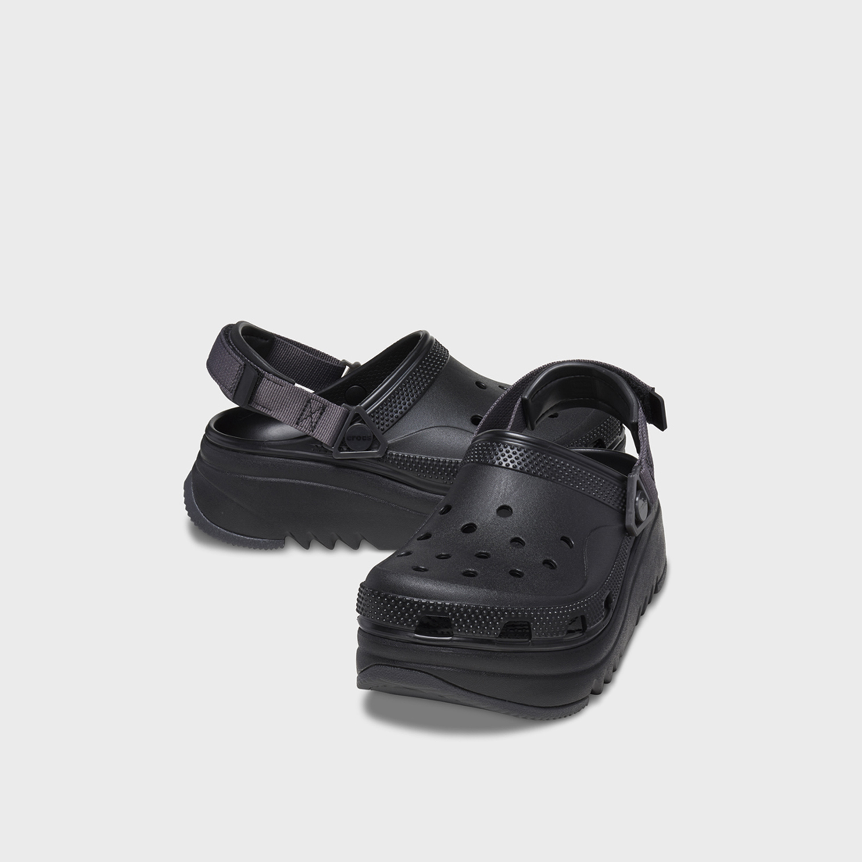 Crocs Unisex Hook & Loop Hiker Xscape Clogs | 208365-001-women-shoes-sandals-flats-image-1