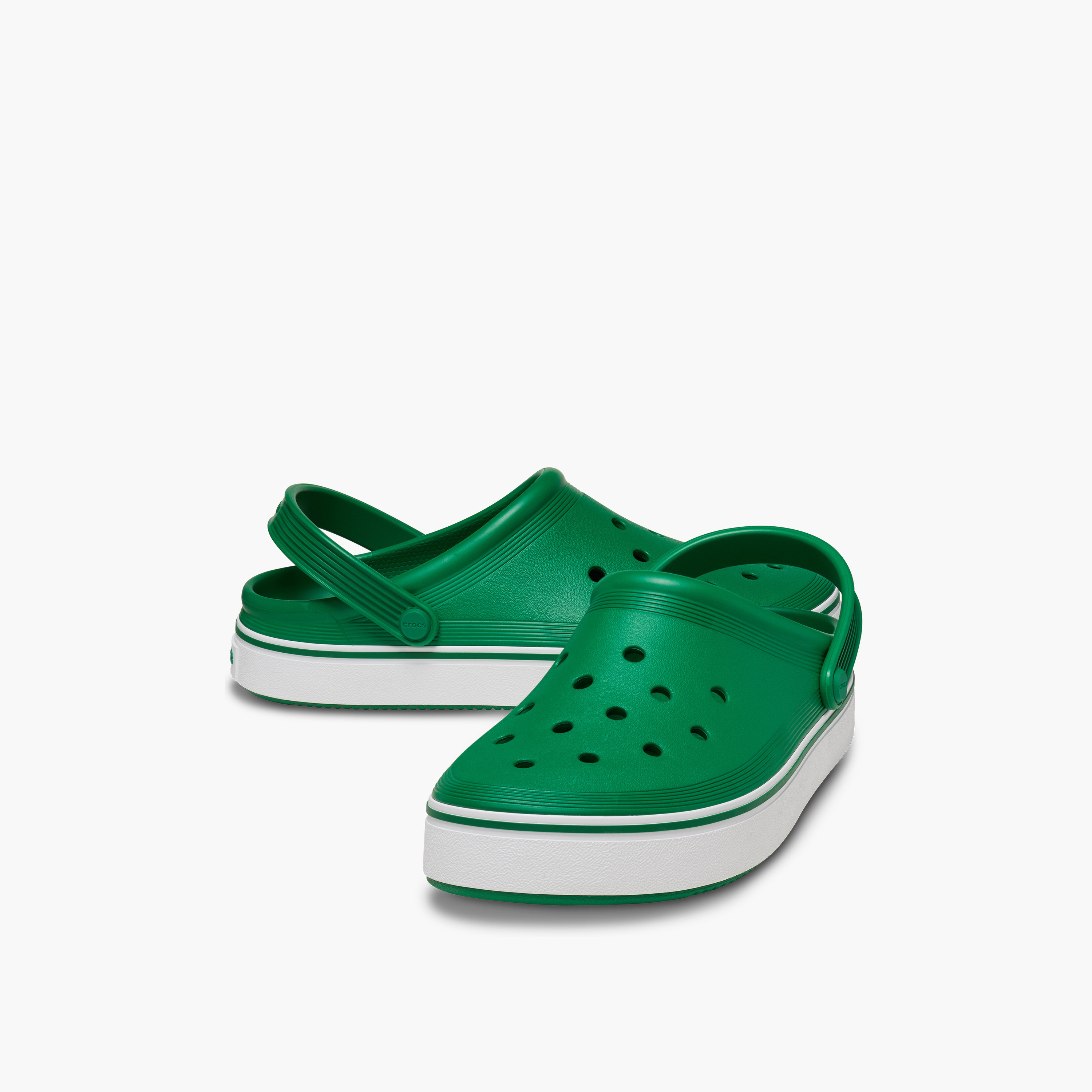 Crocs Unisex Slip On Off Court Clogs | 208371-3WH-women-shoes-sandals-flats-image-1