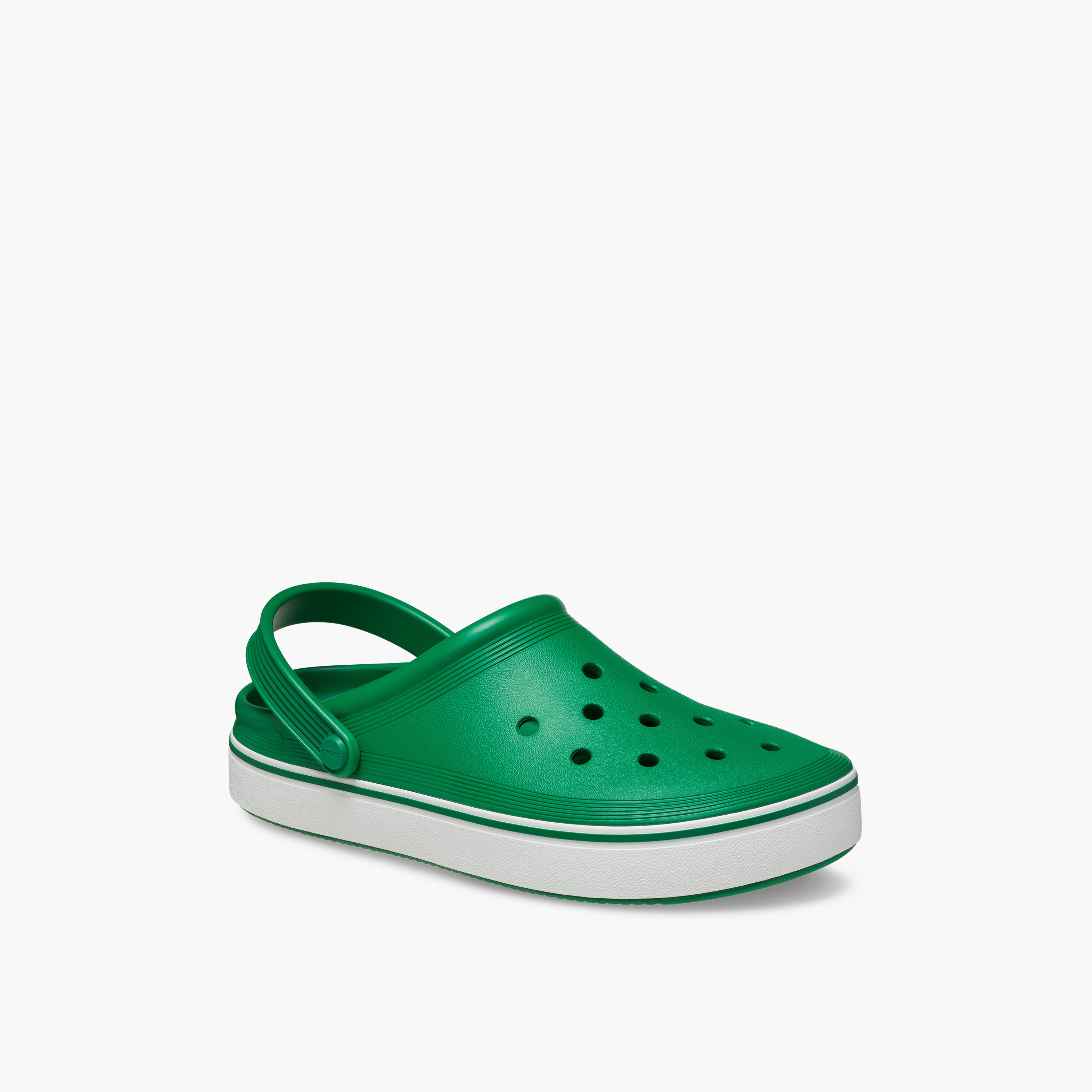 Crocs Unisex Slip On Off Court Clogs | 208371-3WH-women-shoes-sandals-flats-image-3