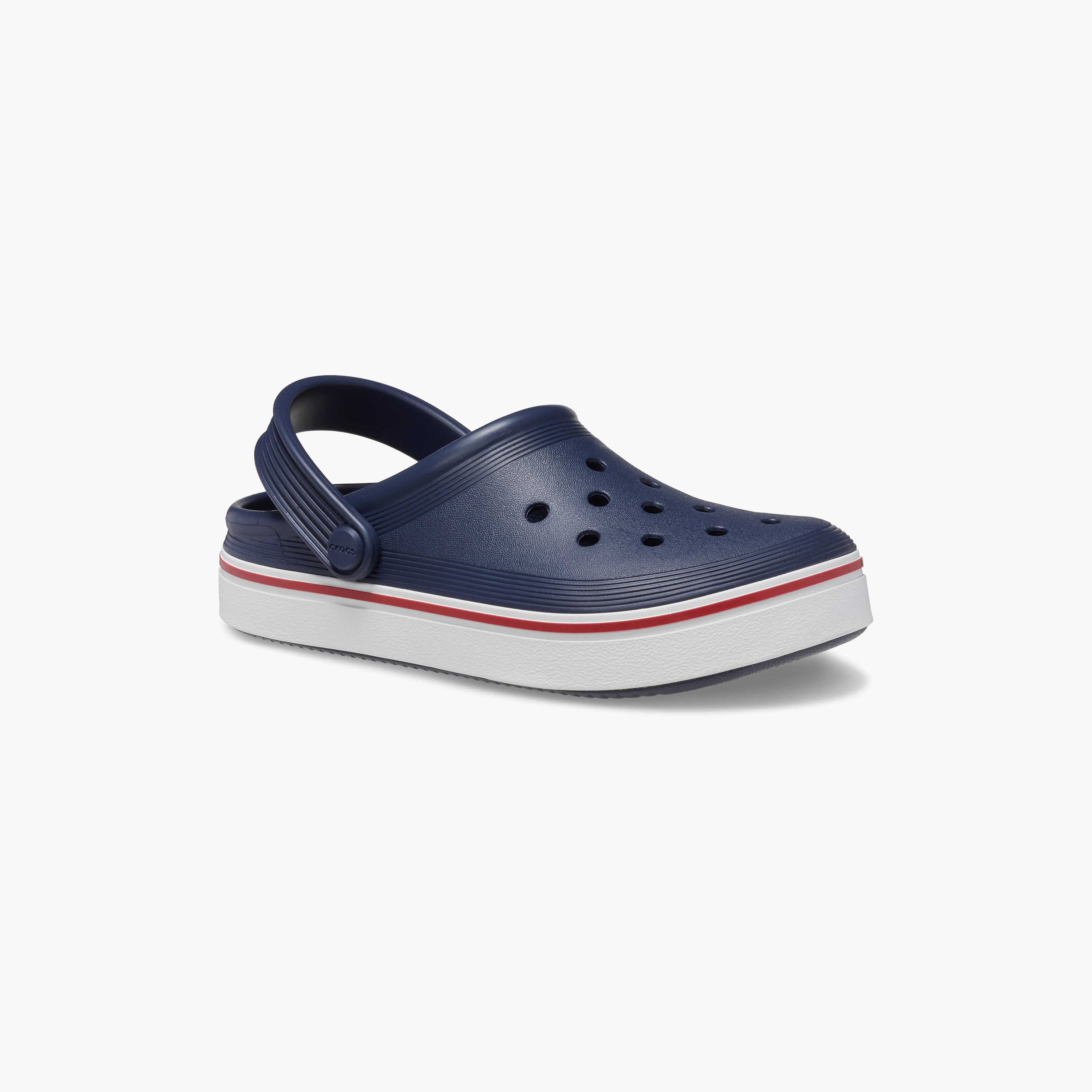  208477-100 | قبقاب ذو اوف كورت من كروكس للأطفال مزين بفتحات مع حزام خلفي-girls-shoes-sandals-image-8