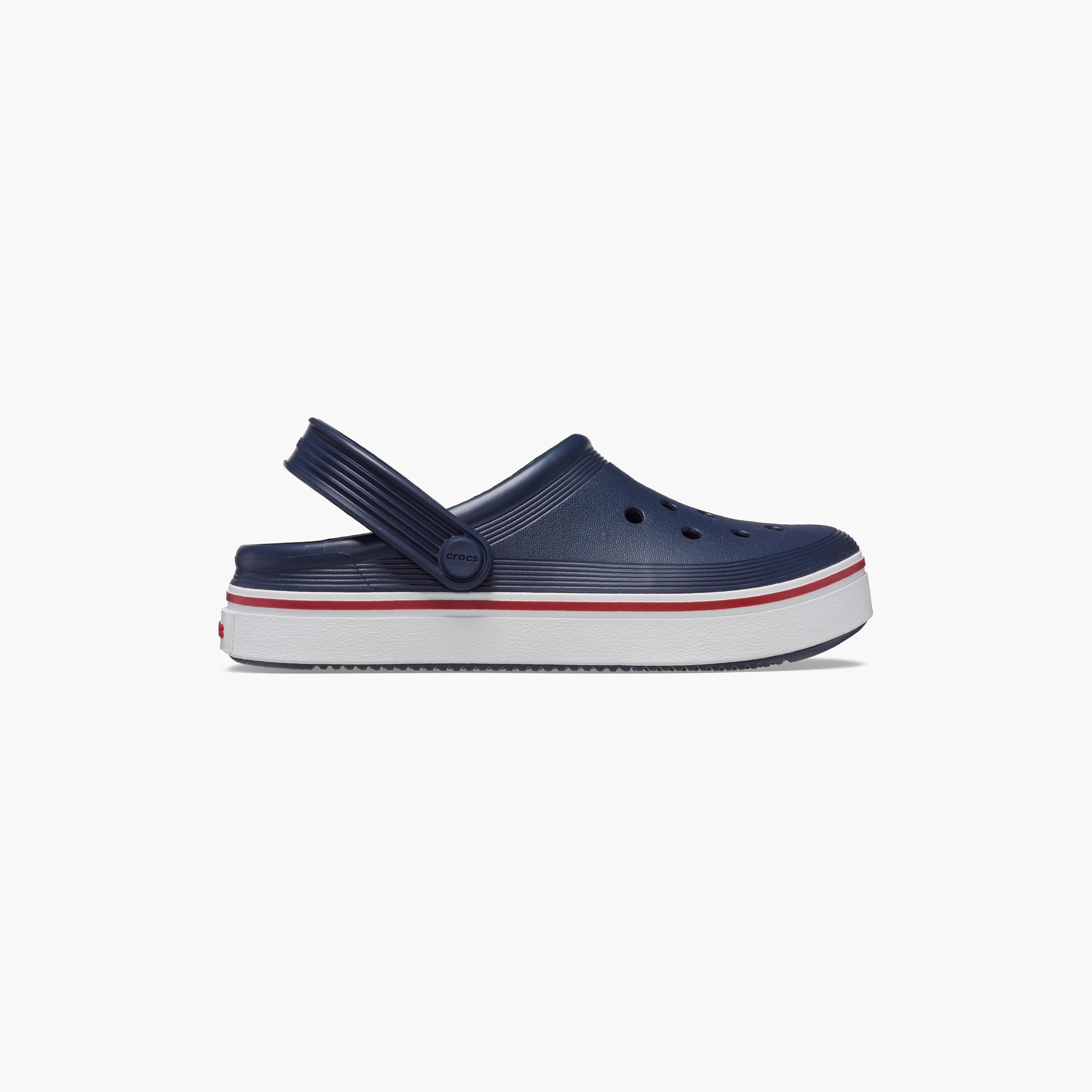  208477-100 | قبقاب ذو اوف كورت من كروكس للأطفال مزين بفتحات مع حزام خلفي-girls-shoes-sandals-image-9