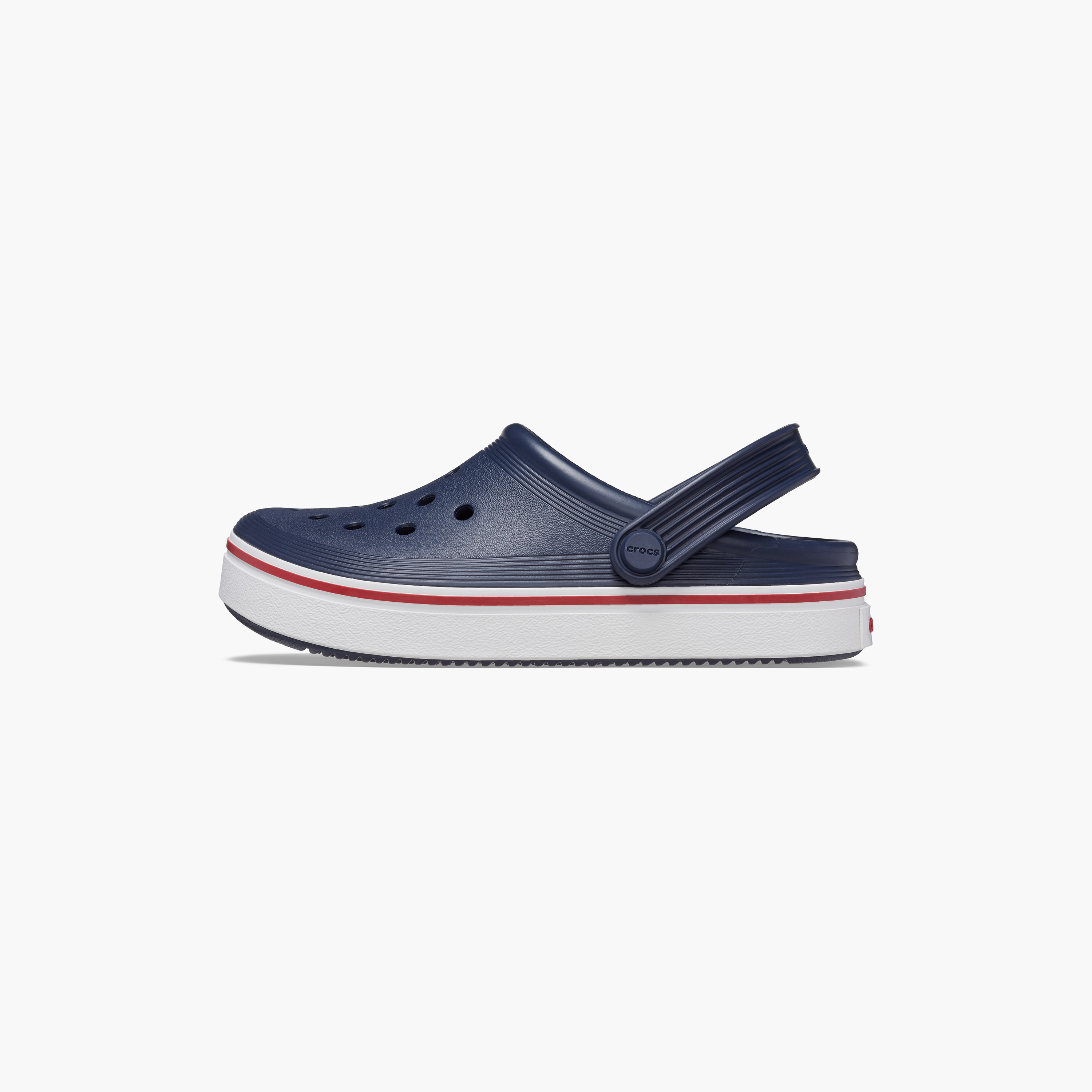  208477-100 | قبقاب ذو اوف كورت من كروكس للأطفال مزين بفتحات مع حزام خلفي-girls-shoes-sandals-image-10