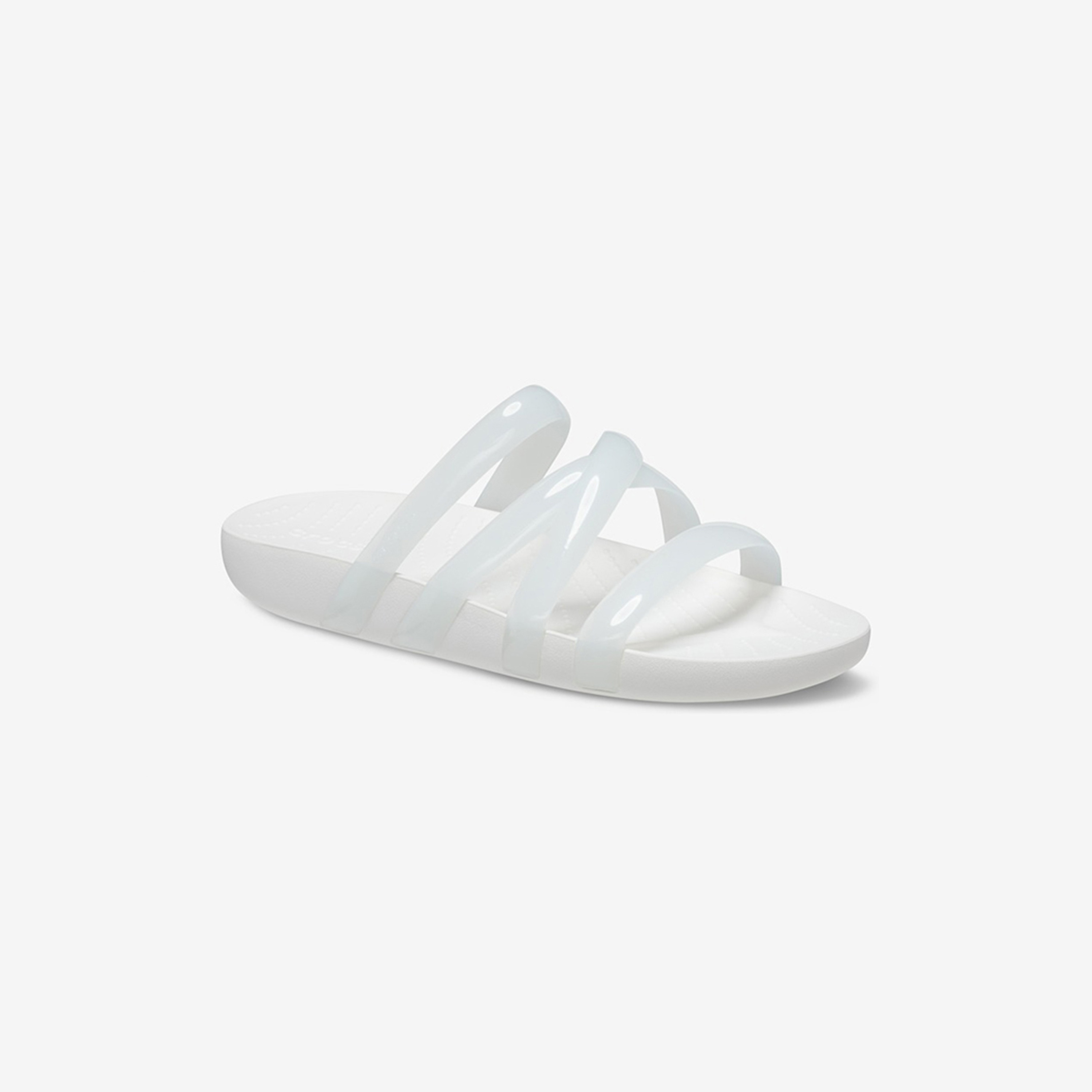  سلايد صندل نسائي من كروكس ذو سبلاش جلوسي سترابي-women-shoes-sandals-flats-image-2